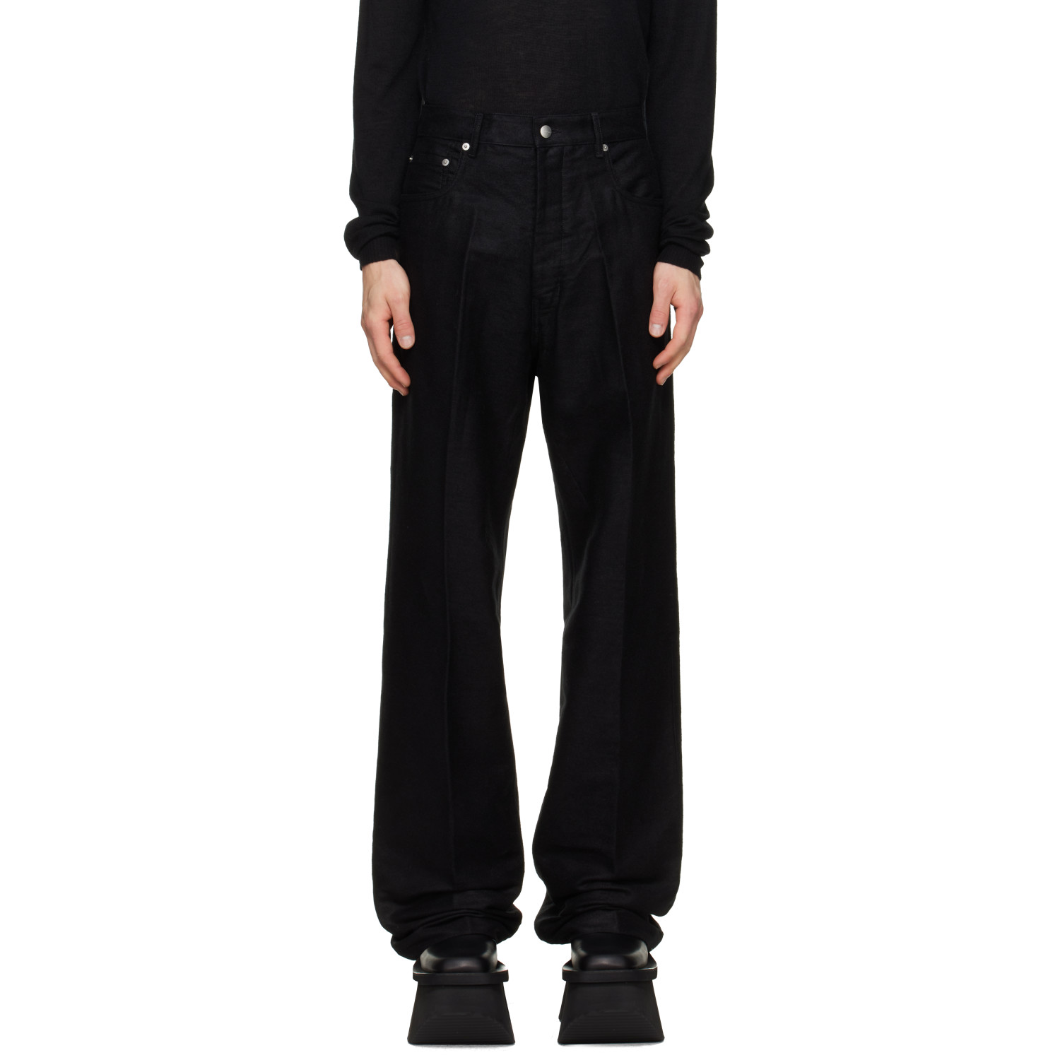 Rick Owens Black Tower Geth Jeans