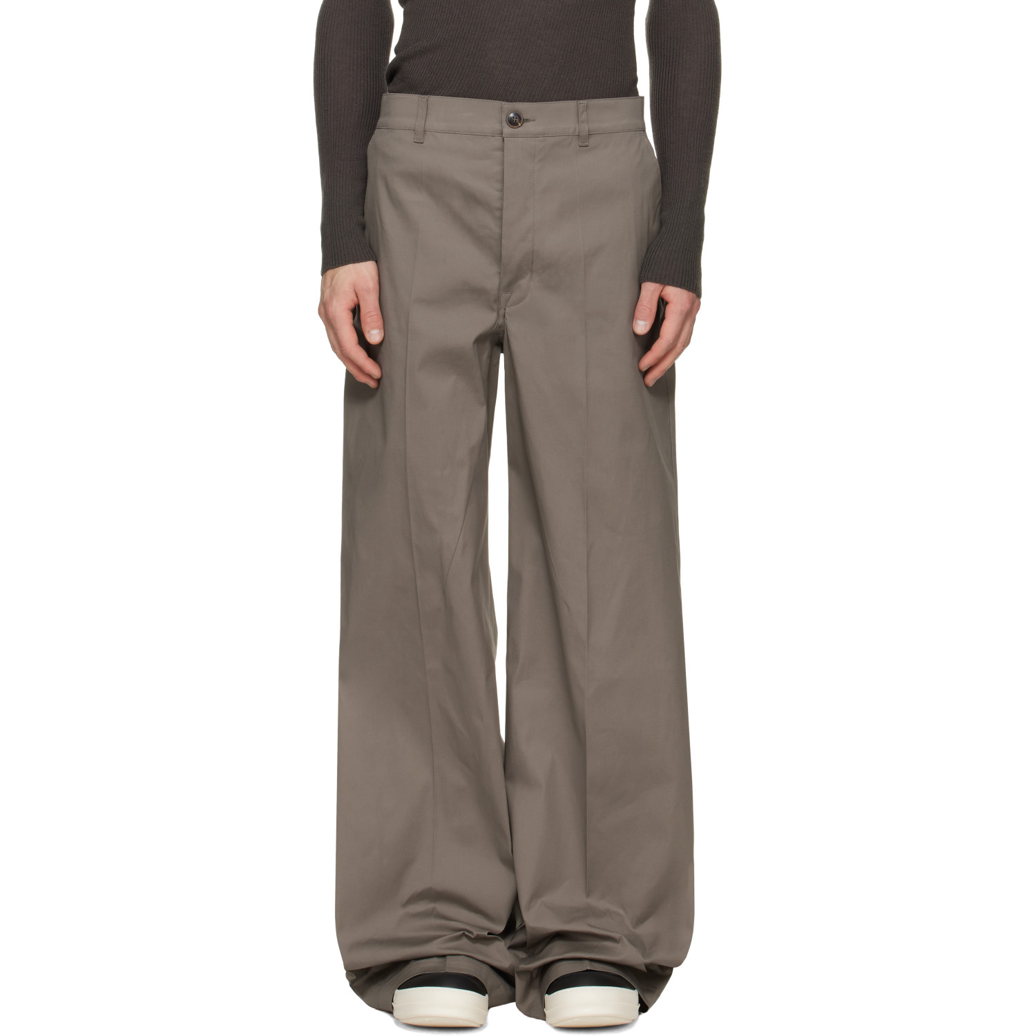 Rick Owens Gray Tower Work Trousers