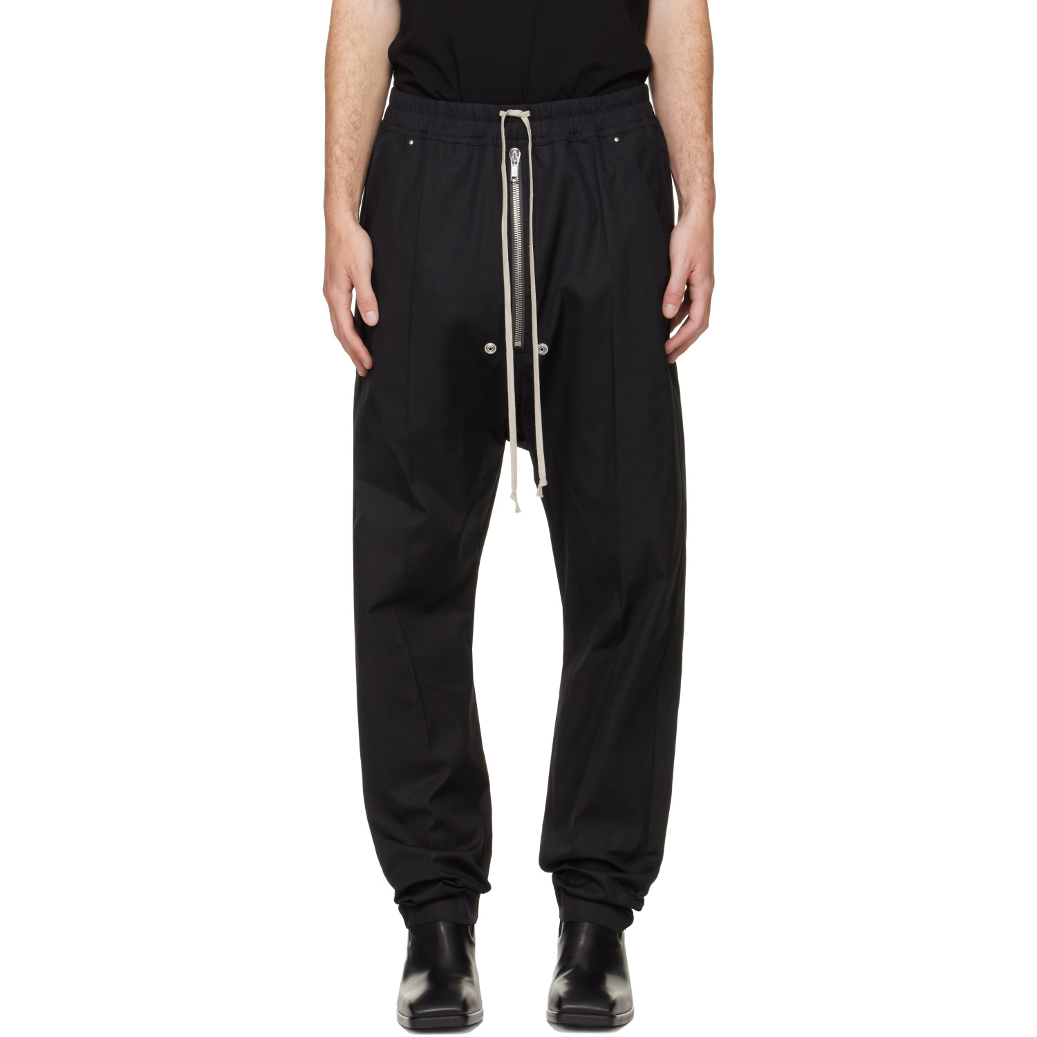 Rick Owens Black Tower Bela Trousers