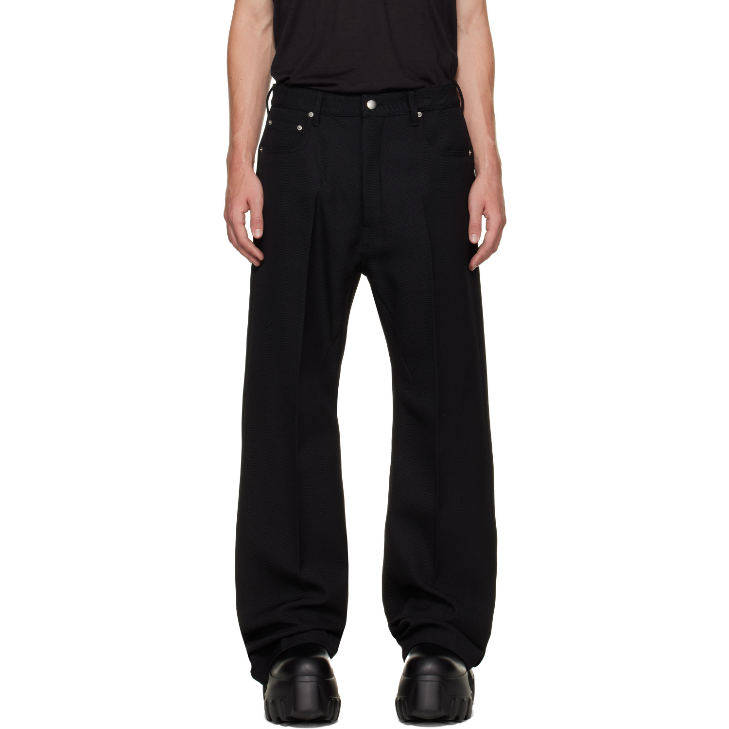 Rick Owens Black Tower Geth Jeans