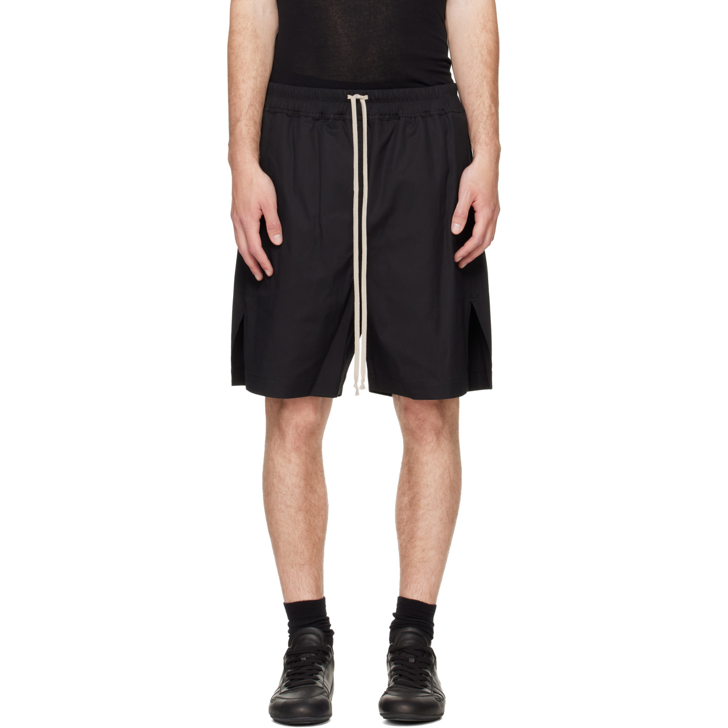 Rick Owens Black Tower Boxers Shorts