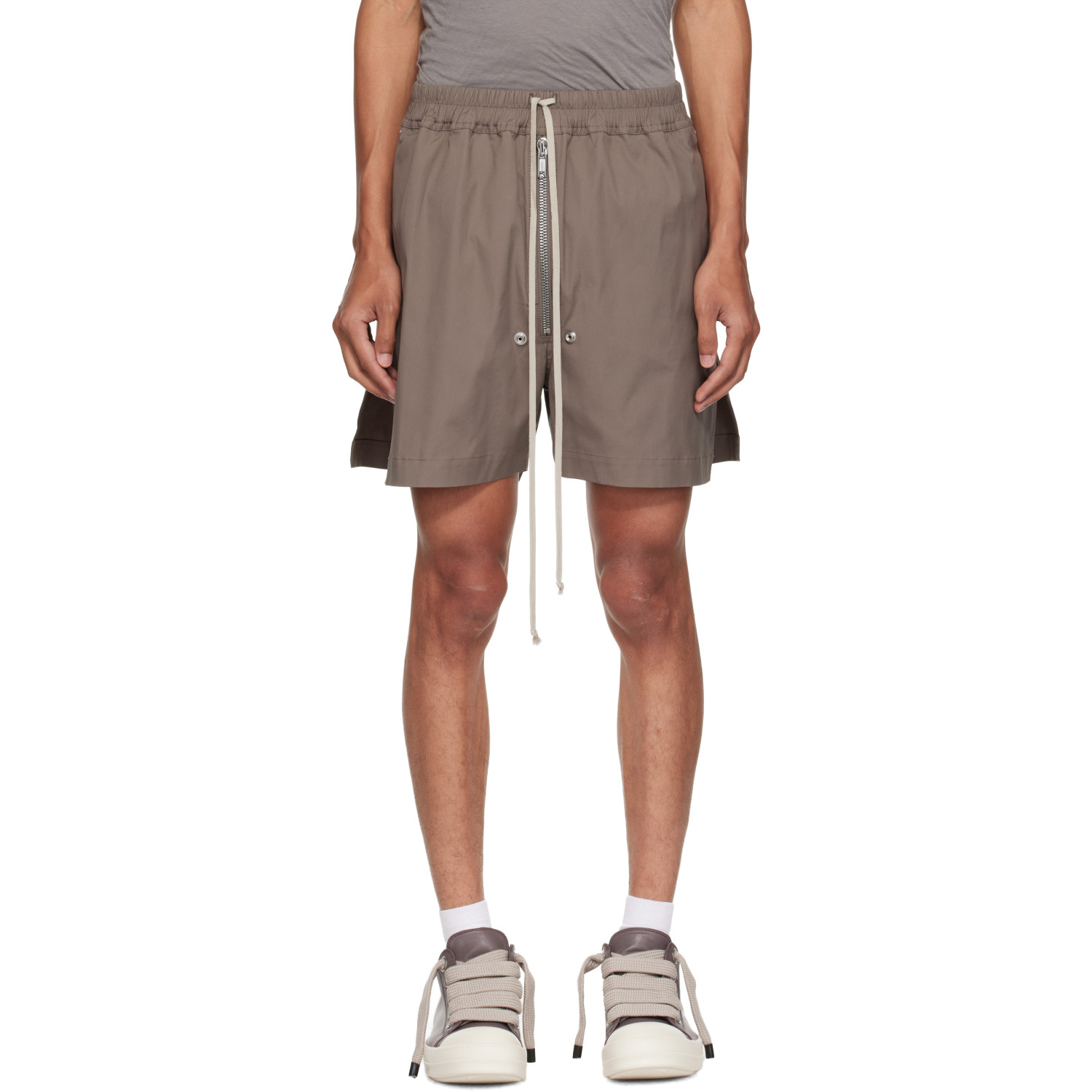 Rick Owens Gray Tower Bela Boxers Shorts
