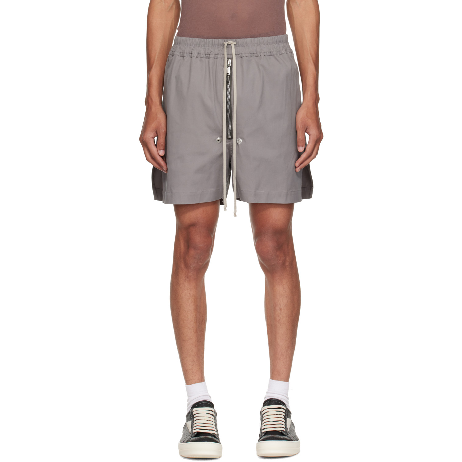 Rick Owens Gray Tower Bela Boxers Shorts