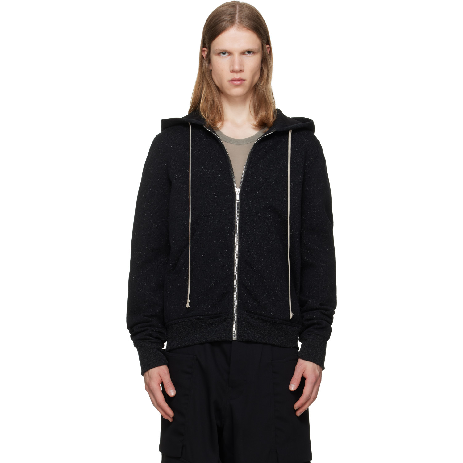 Rick Owens Black Tower Jason Hoodie