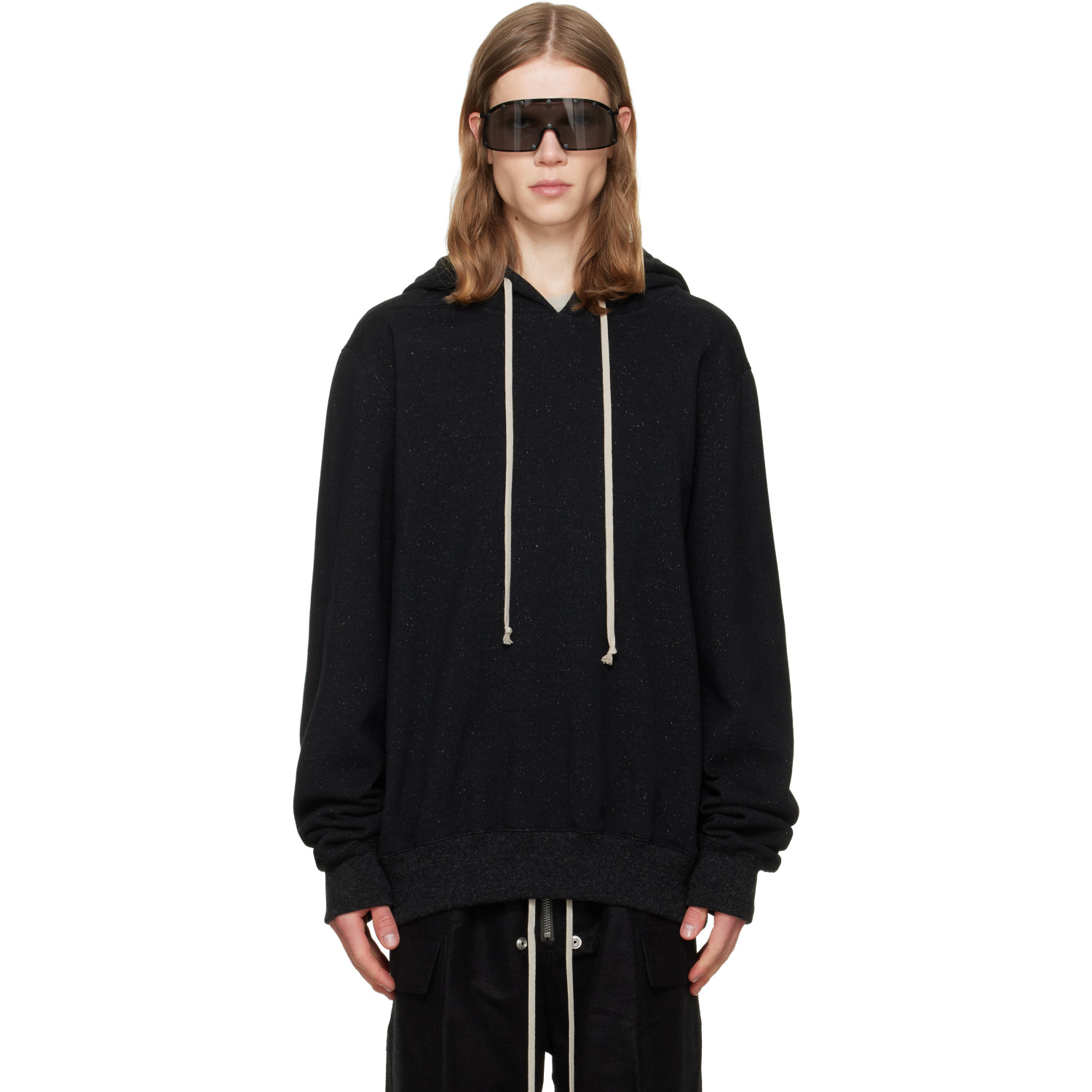 Rick Owens Black Tower Hoodie