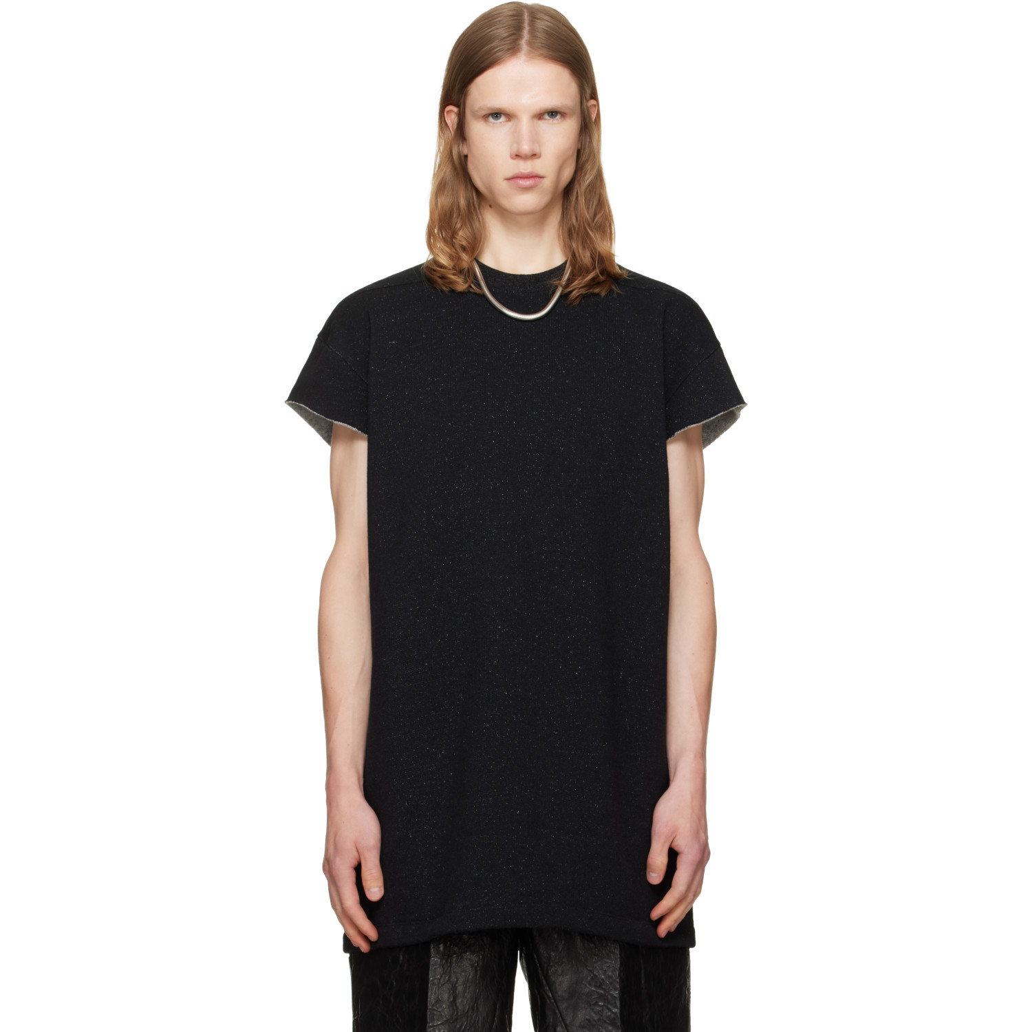 Rick Owens Black Tower Jumbo S/S T-shirt