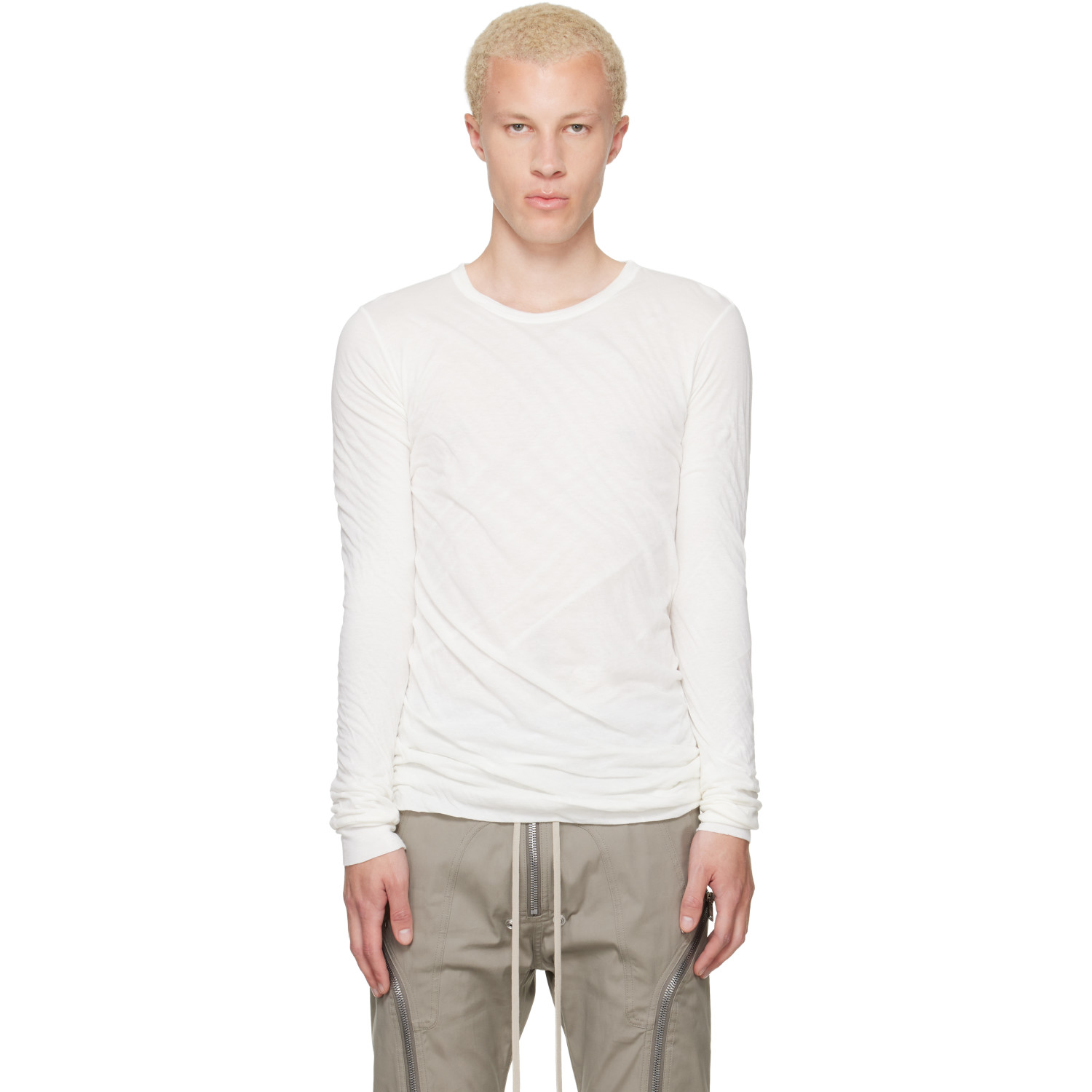 Rick Owens Off-White Tower Double LS T-shirt