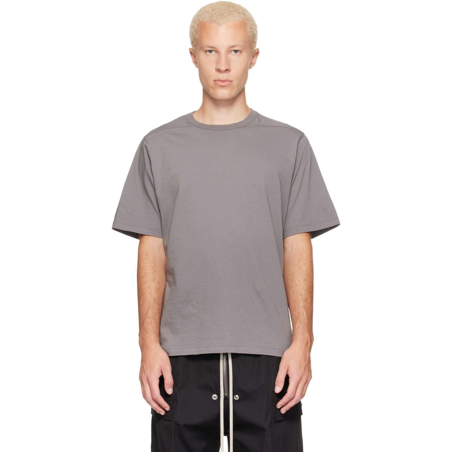 Rick Owens Gray Tower Brad T-shirt
