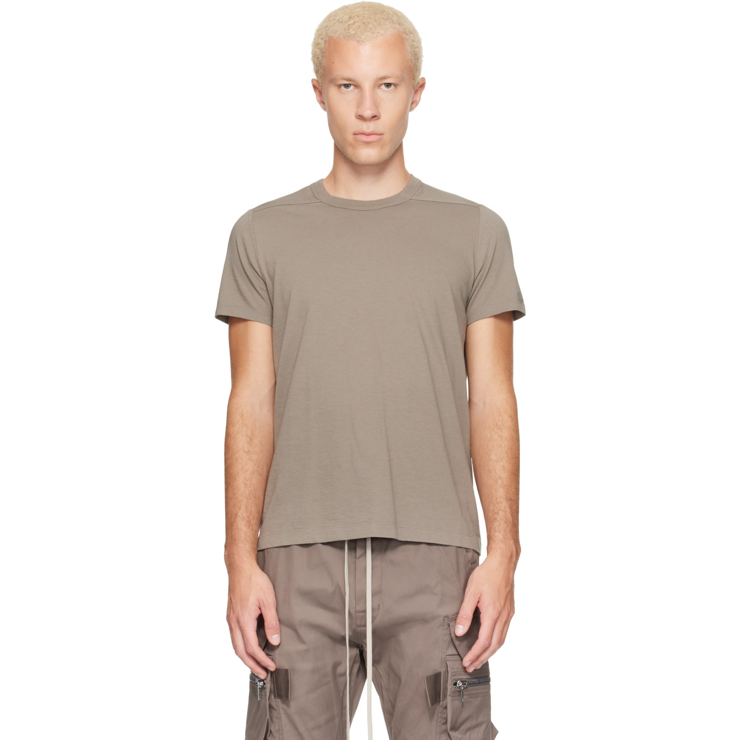 Rick Owens Gray Tower Short Level T-shirt