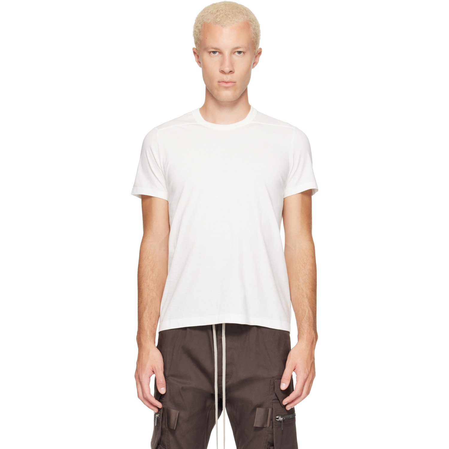 Rick Owens White Tower Short Level T-shirt