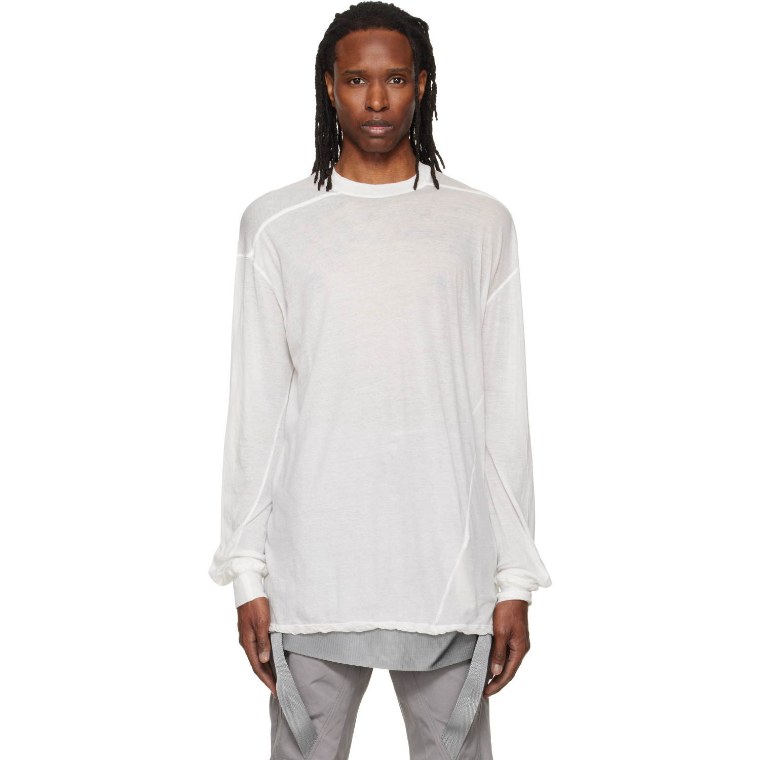 Rick Owens Off-White Tower Rick S Jumbo L/S T-shirt