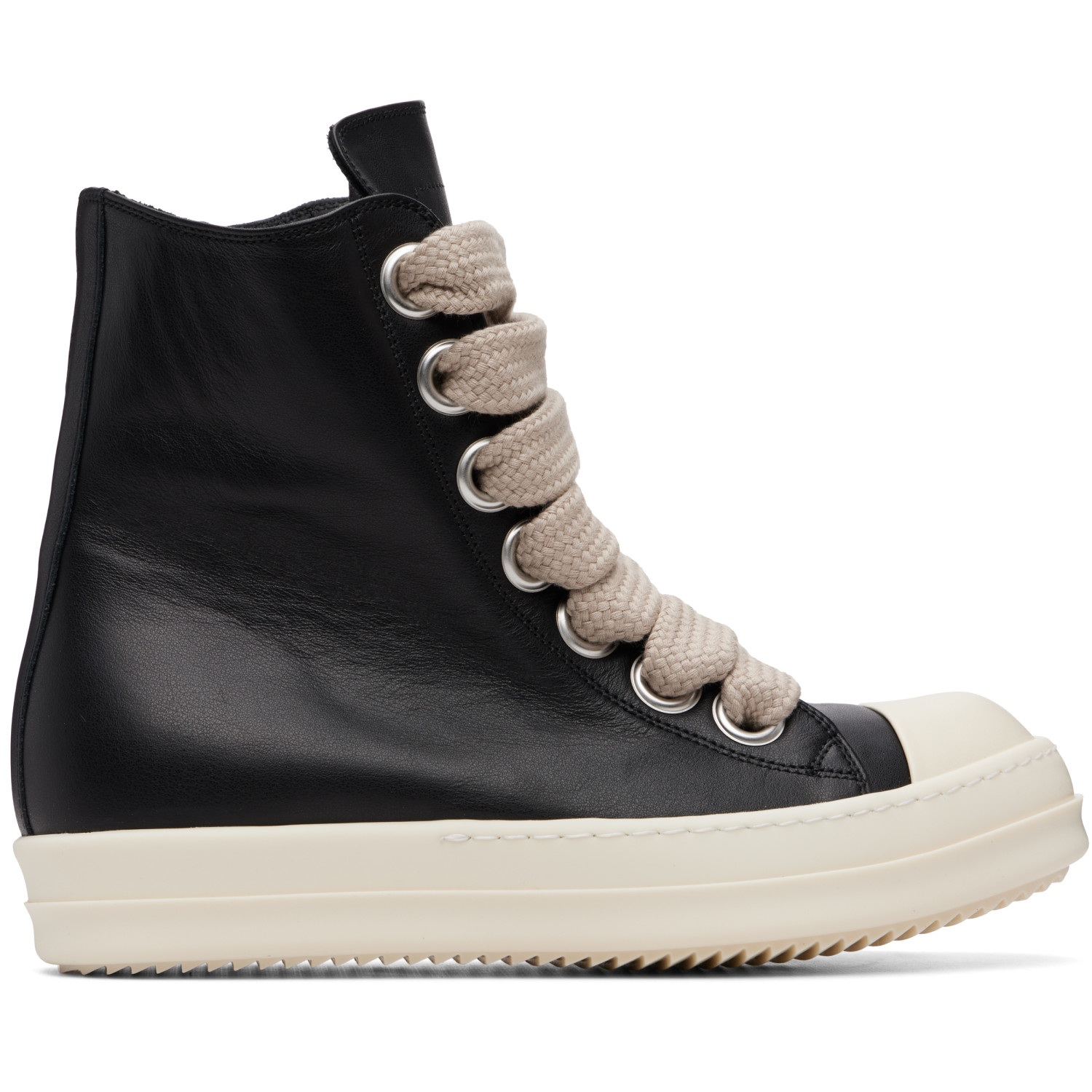 Rick Owens Black Tower Jumbolace Sneaks Sneakers