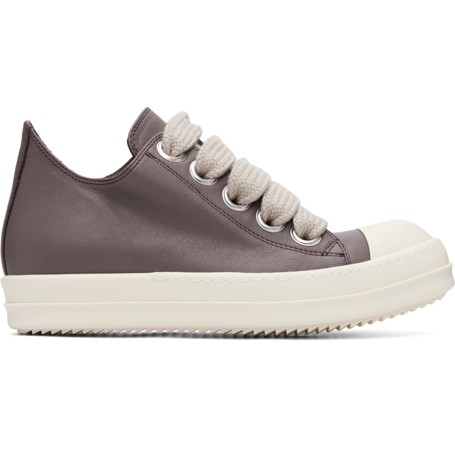 Rick Owens Purple Tower Jumbolace Low Sneaks Sneakers