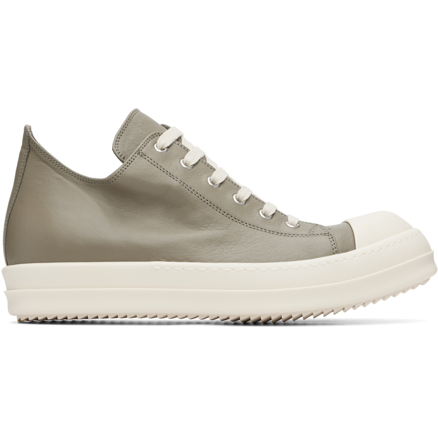 Rick Owens Taupe Tower Low Sneaks Sneakers
