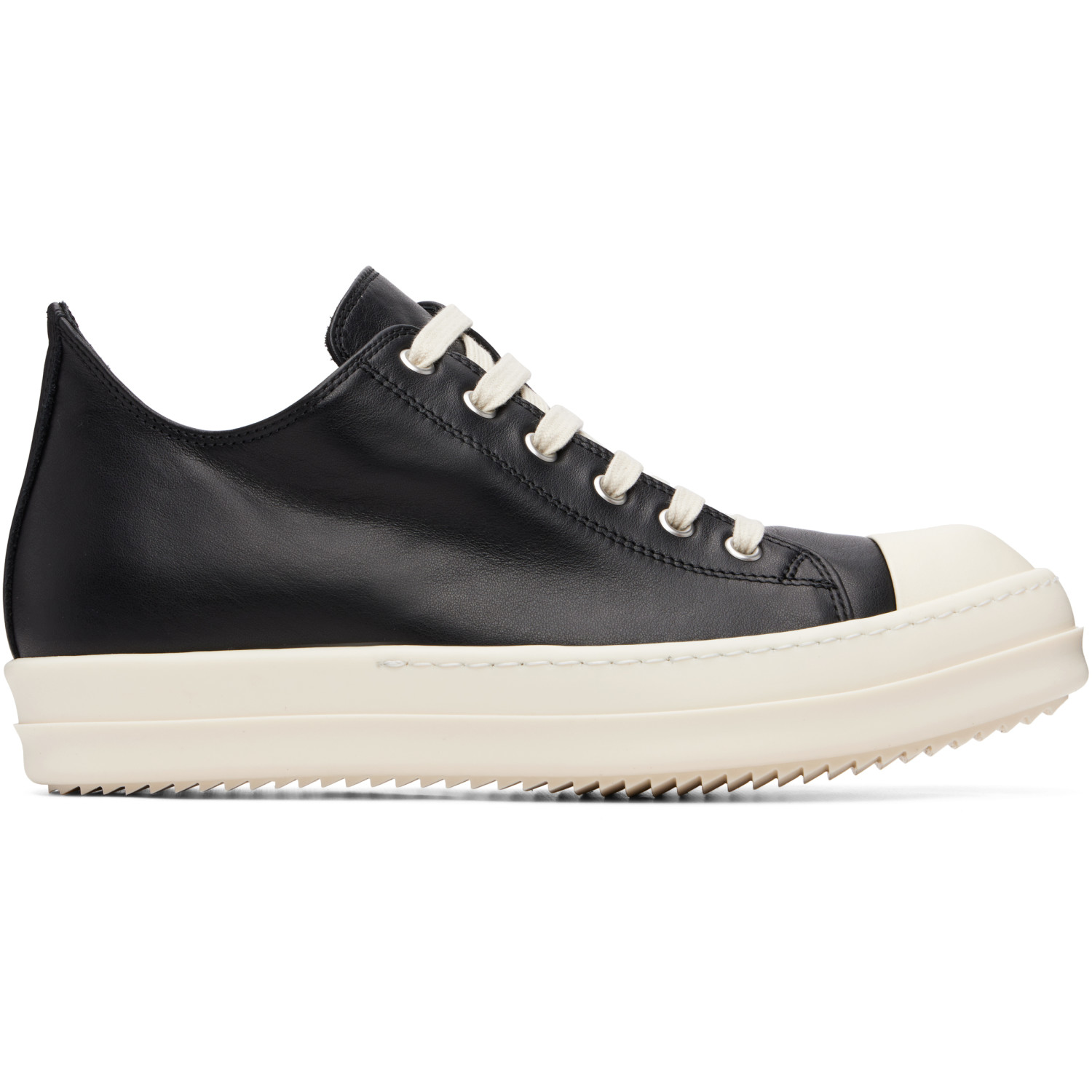 Rick Owens Black Tower Low Sneaks Sneakers