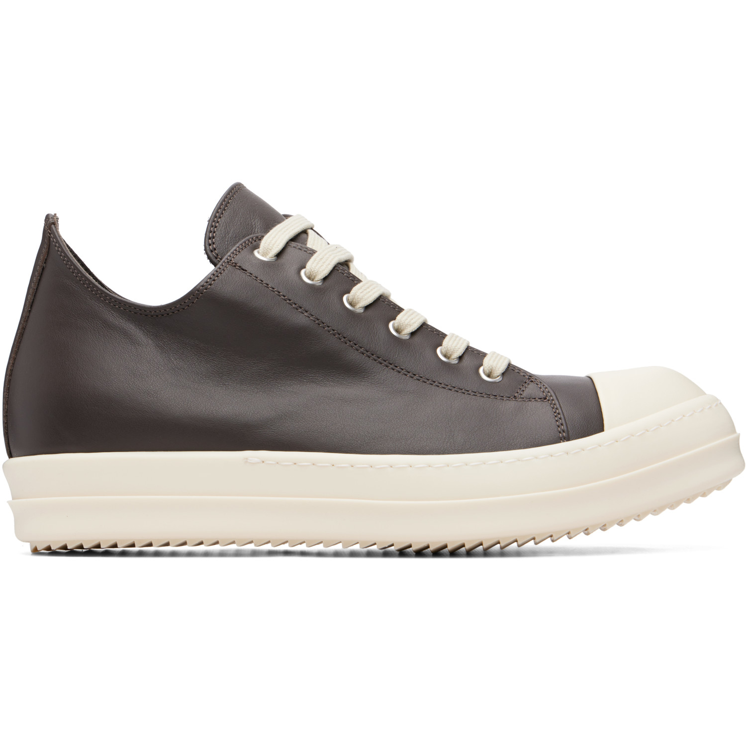 Rick Owens Gray Tower Low Sneaks Sneakers