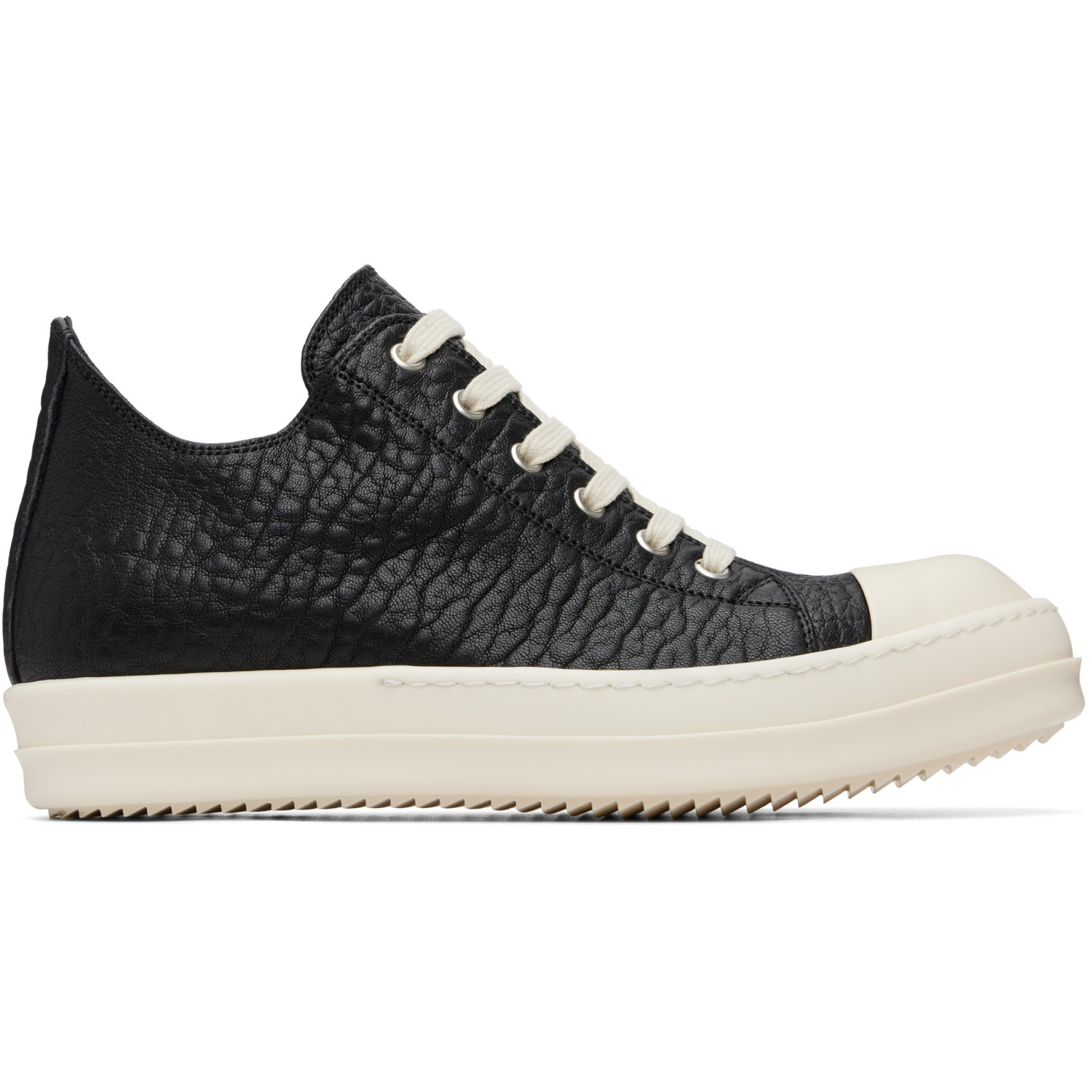 Rick Owens Black Tower Low Sneaks Sneakers