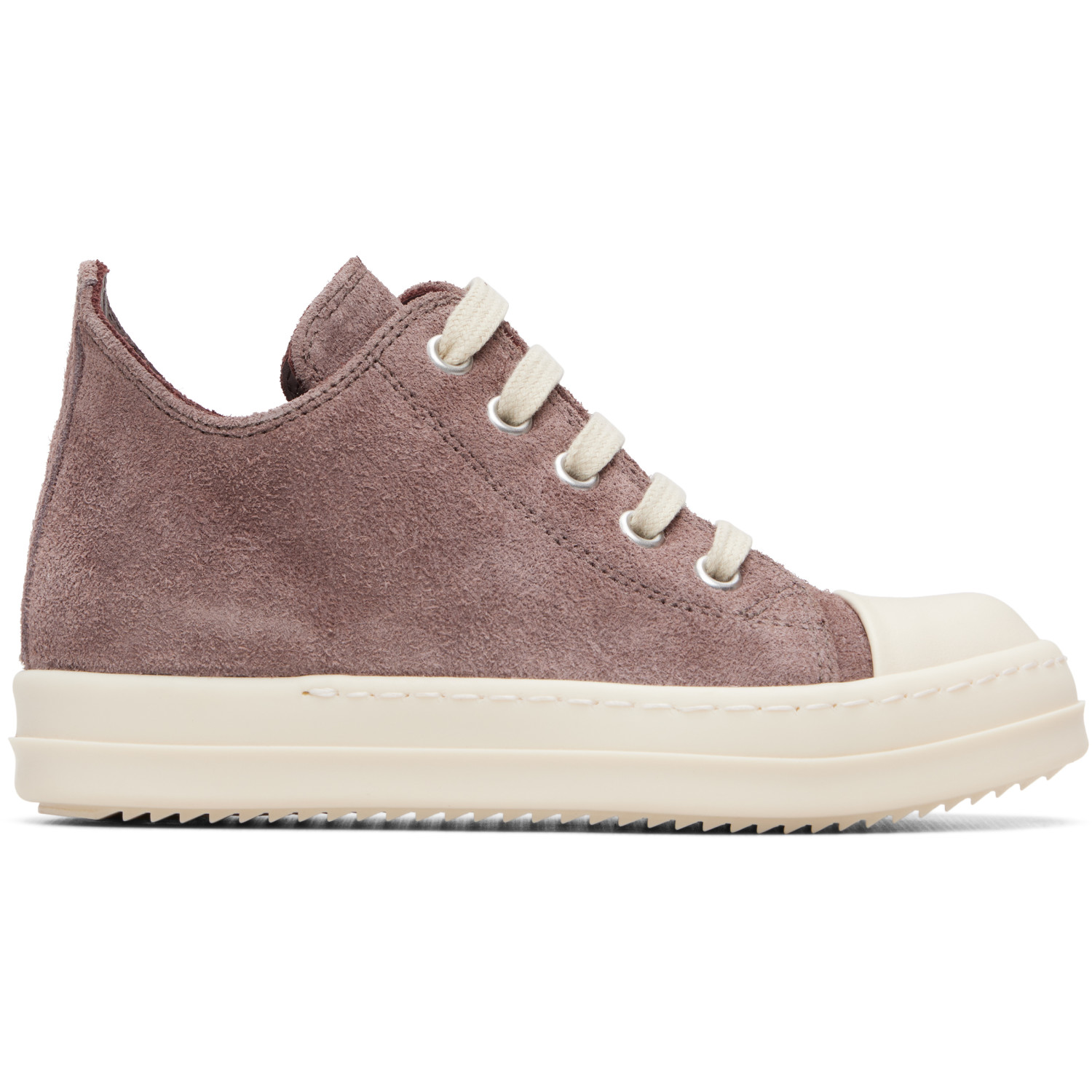 Rick Owens Kids Purple Low Sneaks Sneakers