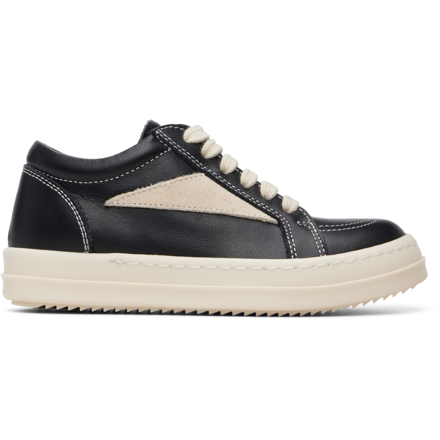 Rick Owens Kids Black Tower Vintage Sneaks Sneakers