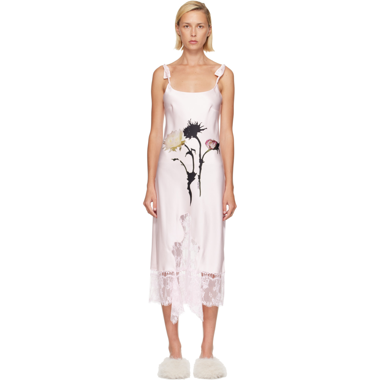 Collina Strada Pink Cypress Midi Dress