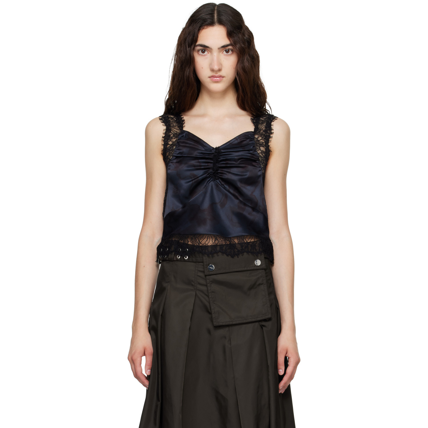Collina Strada Black Raina Top