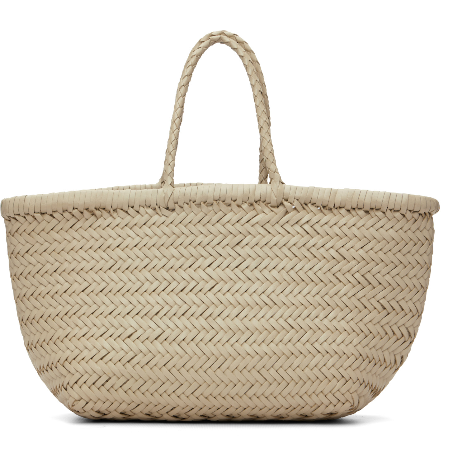 Dragon Diffusion Beige Triple Jump Small Tote