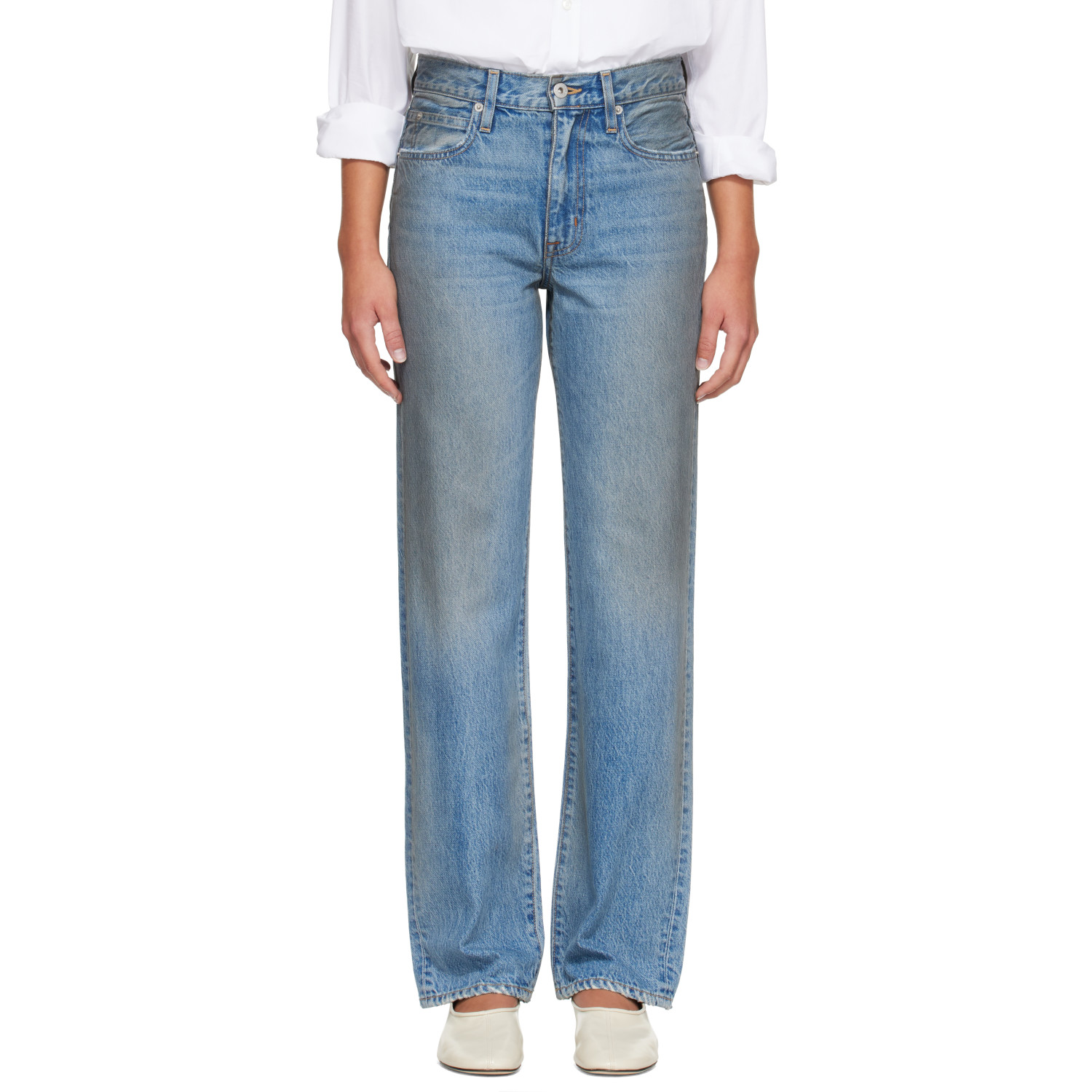 SLVRLAKE Blue Kendra Jeans