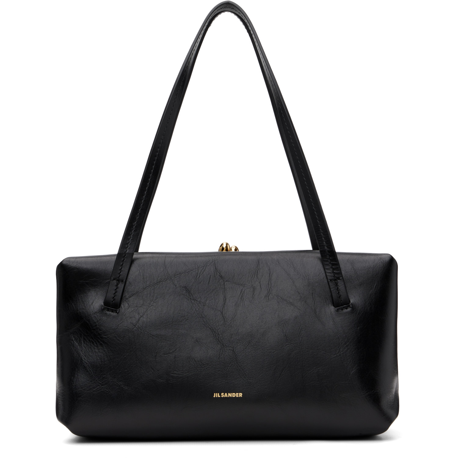Jil Sander Black Goji Pillow Small Bag