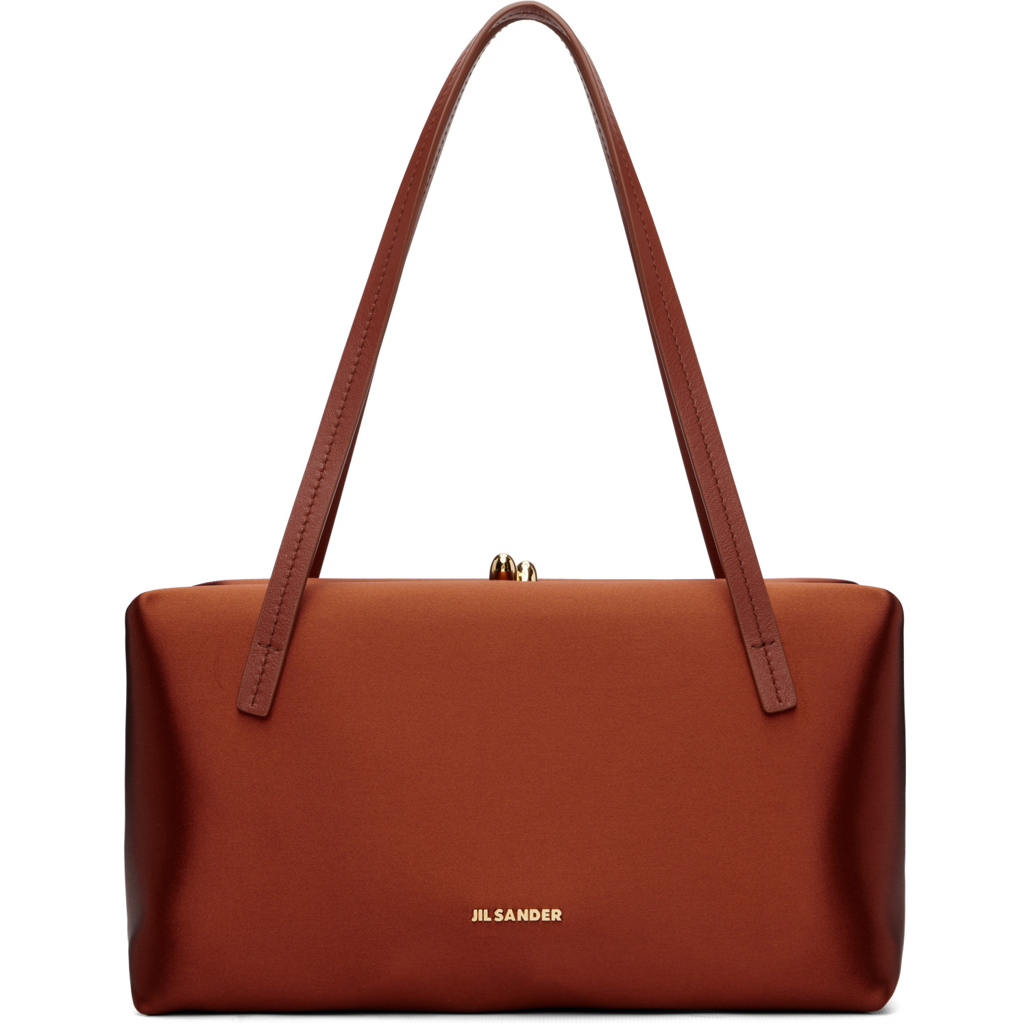 Jil Sander Orange Goji Pillow Small Bag