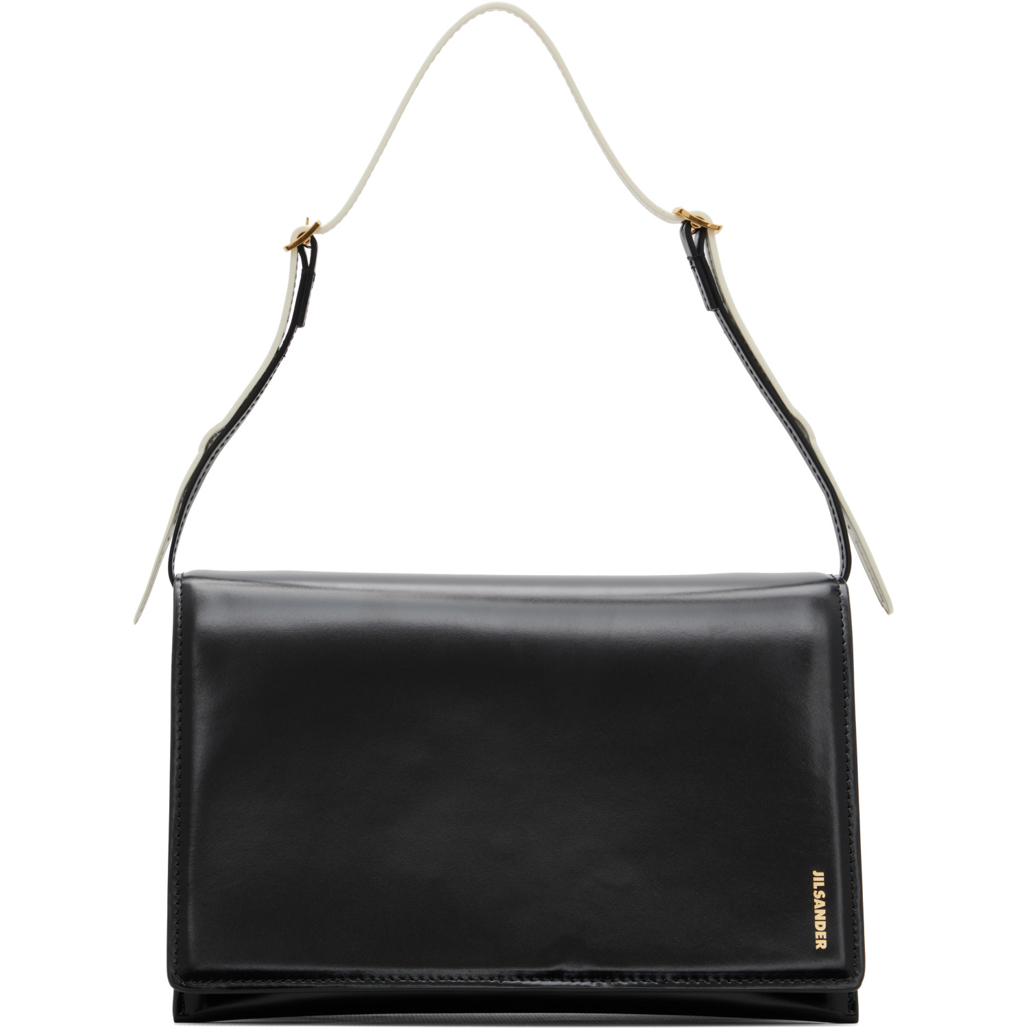 Jil Sander Black File Small Bag