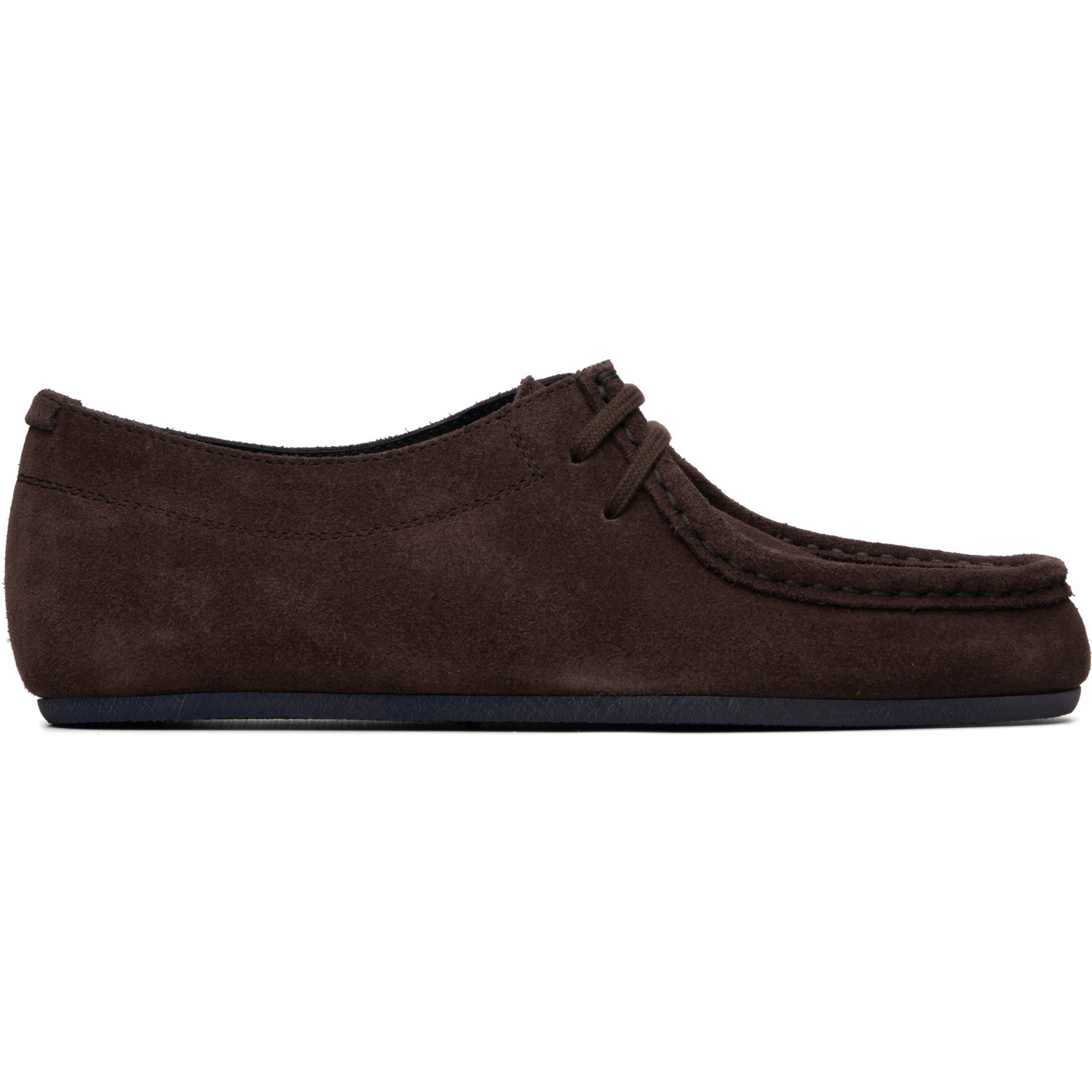 Jil Sander Brown Hood Lace-Up Derbys