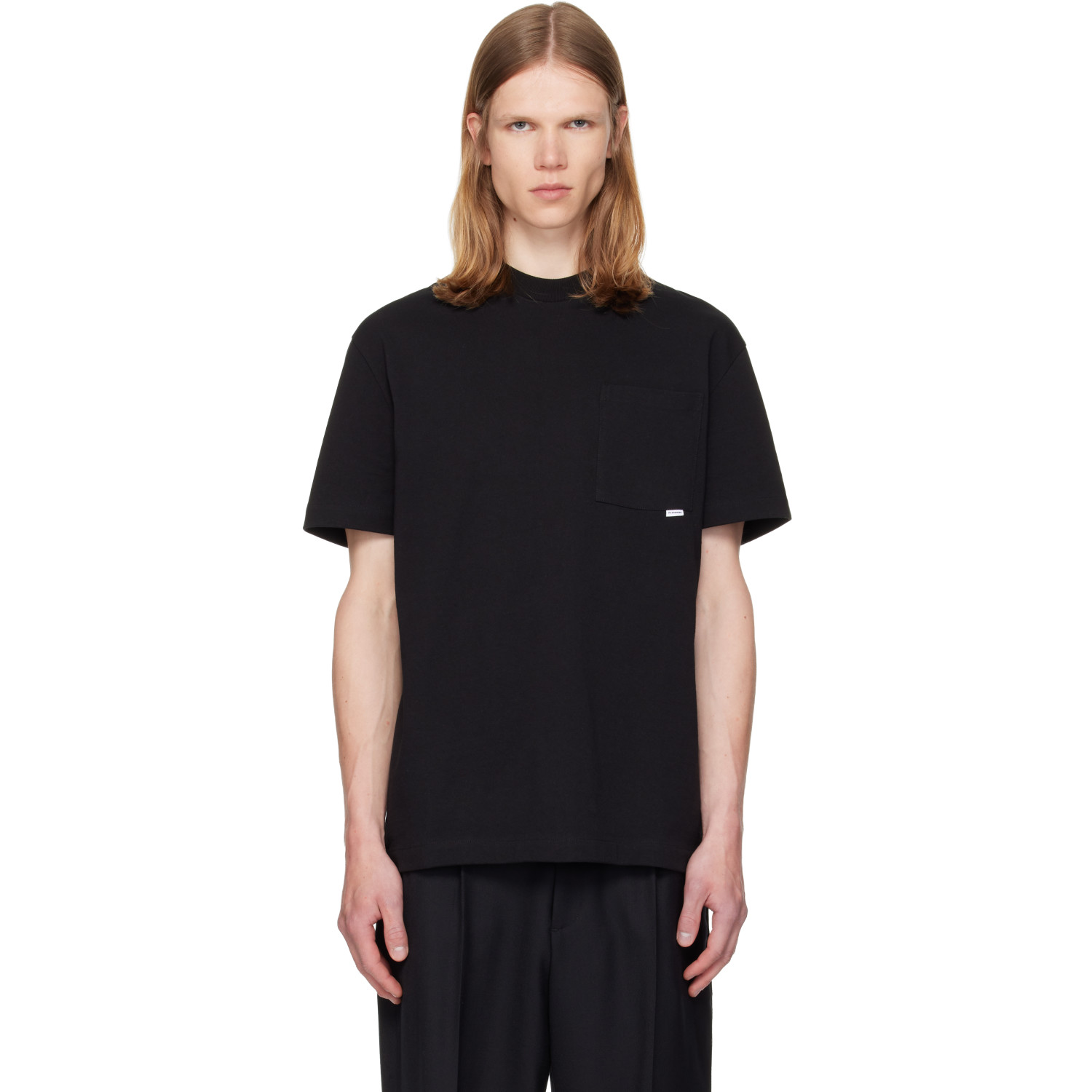 Jil Sander Black Pocket T-shirt
