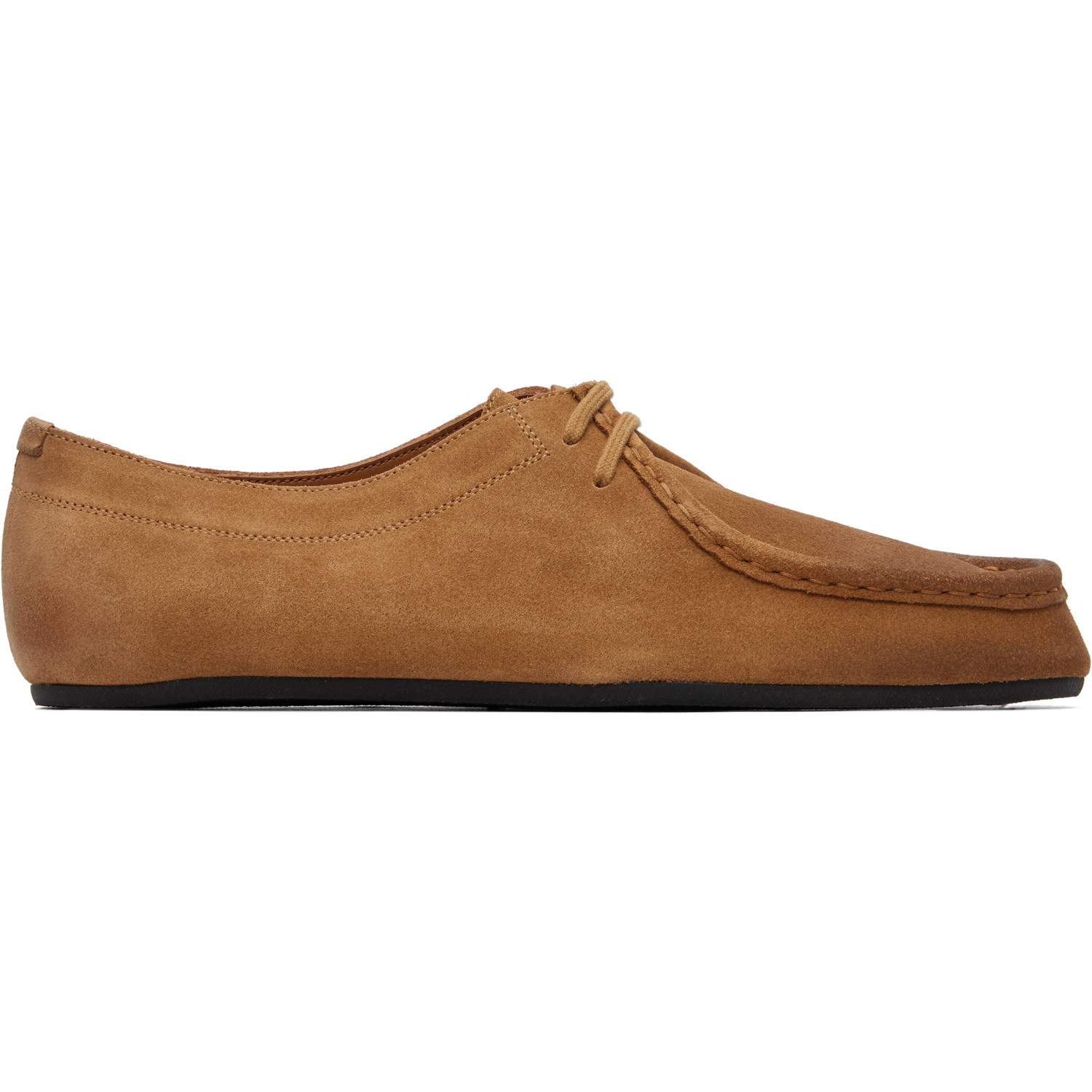 Jil Sander Tan Hood Lace-Up Derbys