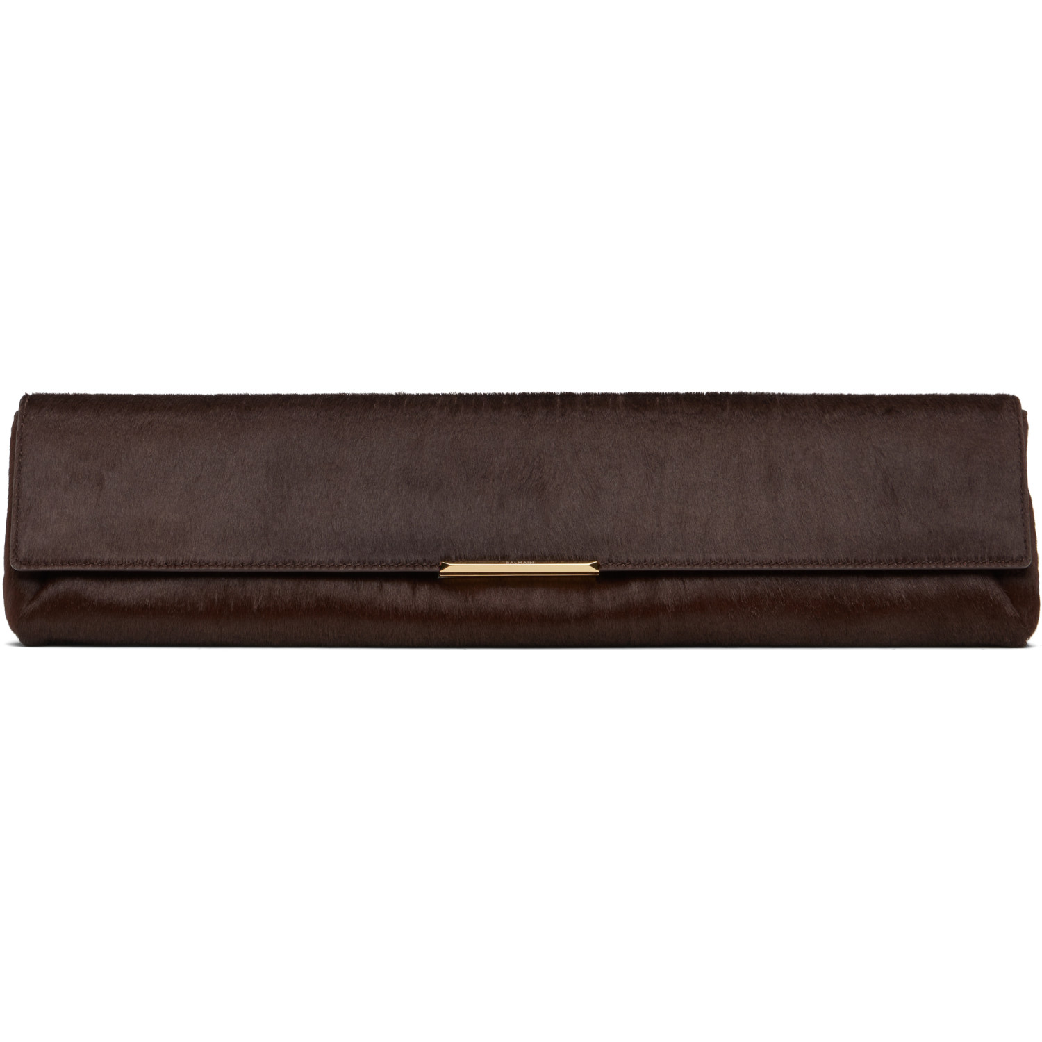 BALMAIN Brown Long Clutch