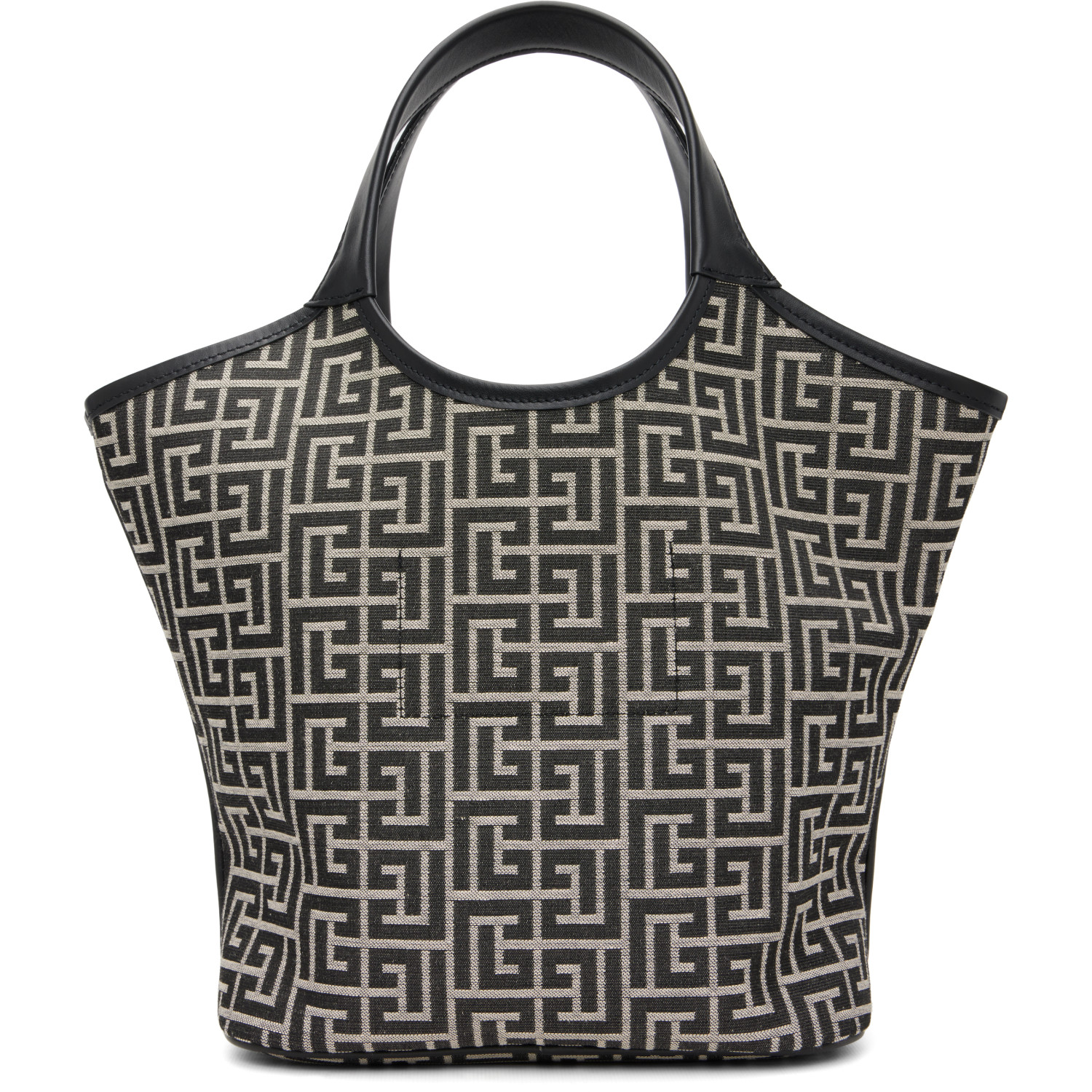 BALMAIN Black Cabas Mini Tote