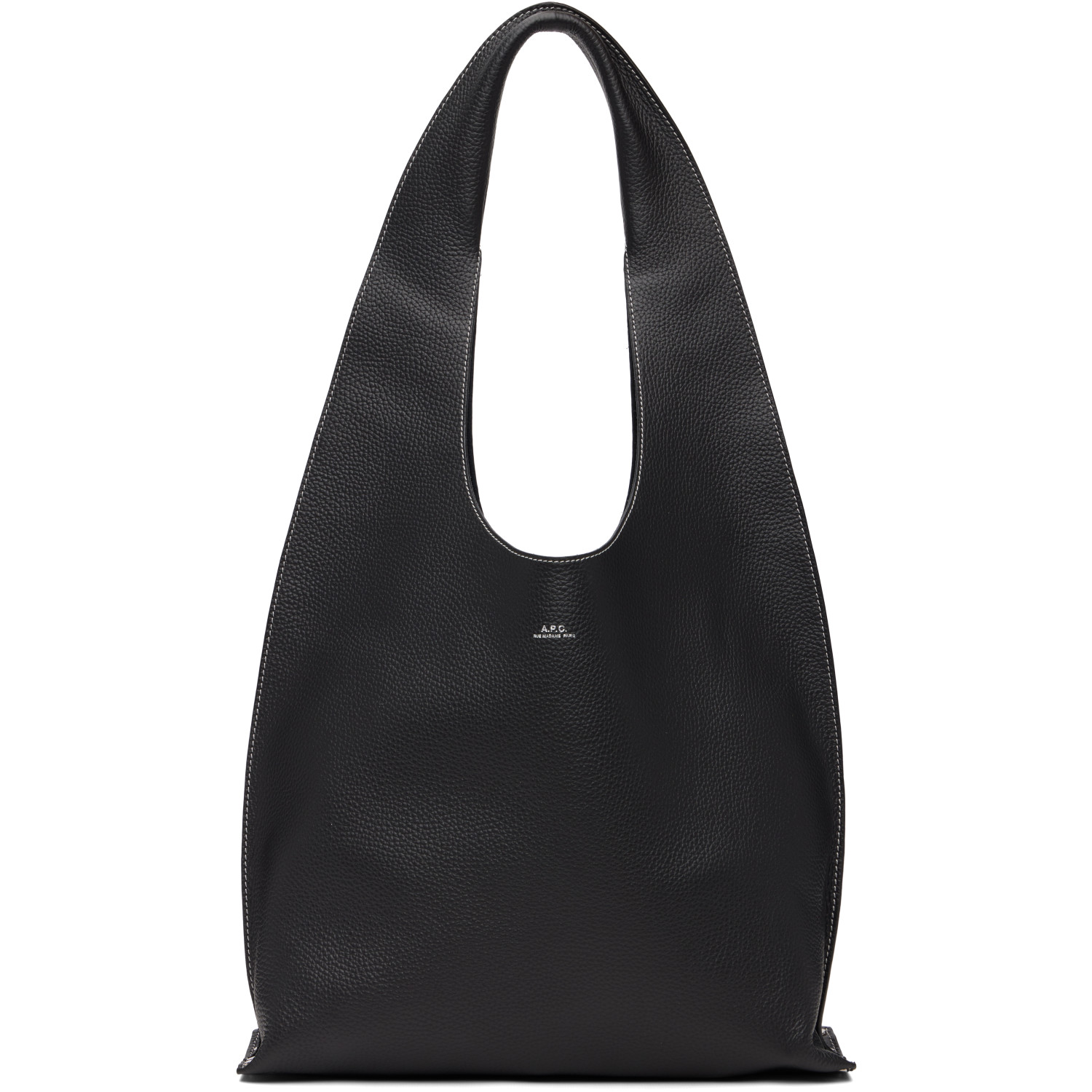 A.P.C. Black Neige Clou Bag