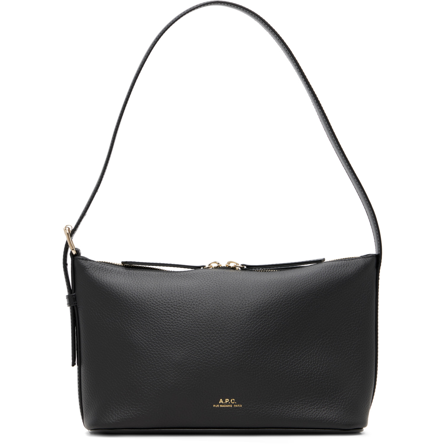 A.P.C. Black Vera Shoulder Bag