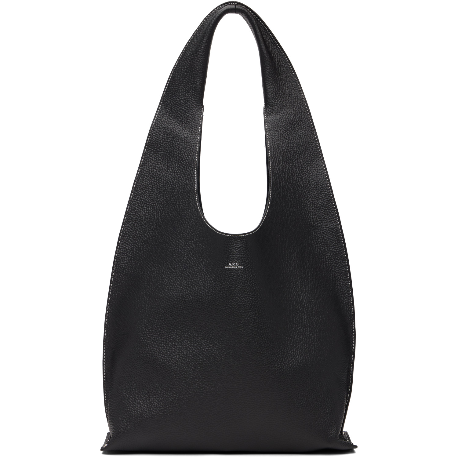 A.P.C. Black Neige Clou Bag