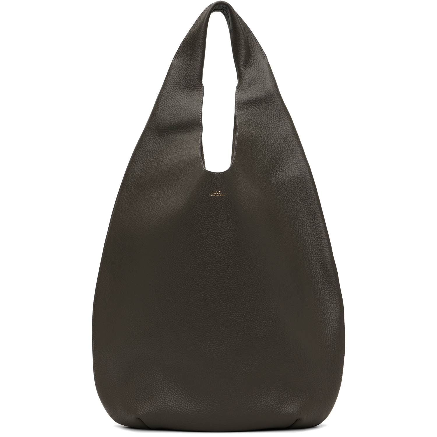 A.P.C. Gray 'Le Neige' Bag