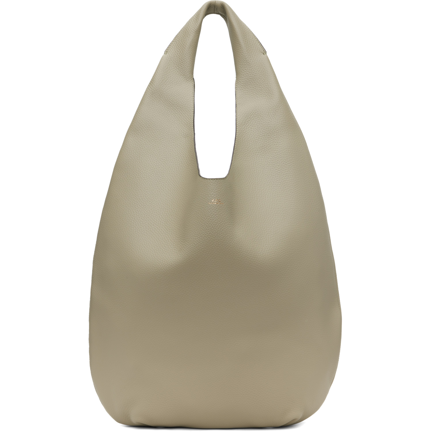 A.P.C. Taupe 'Le Neige' Bag