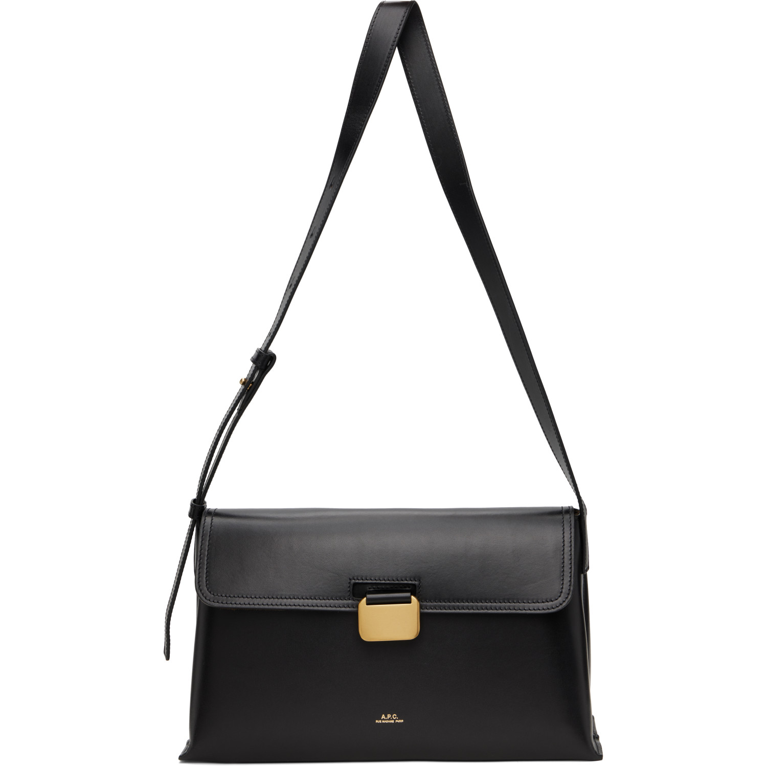 A.P.C. Black Simone Bag