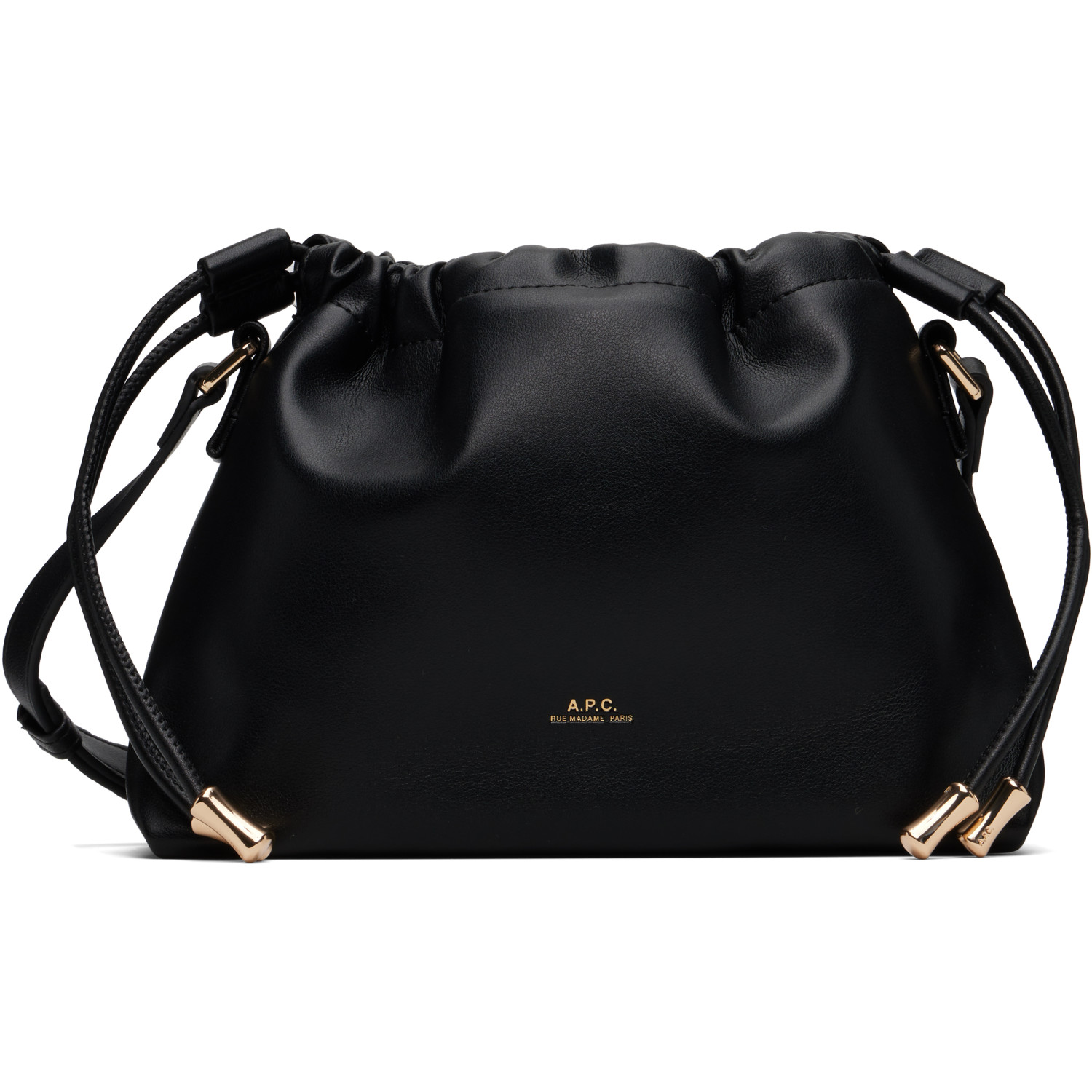 A.P.C. Black Mini Ninon Bag