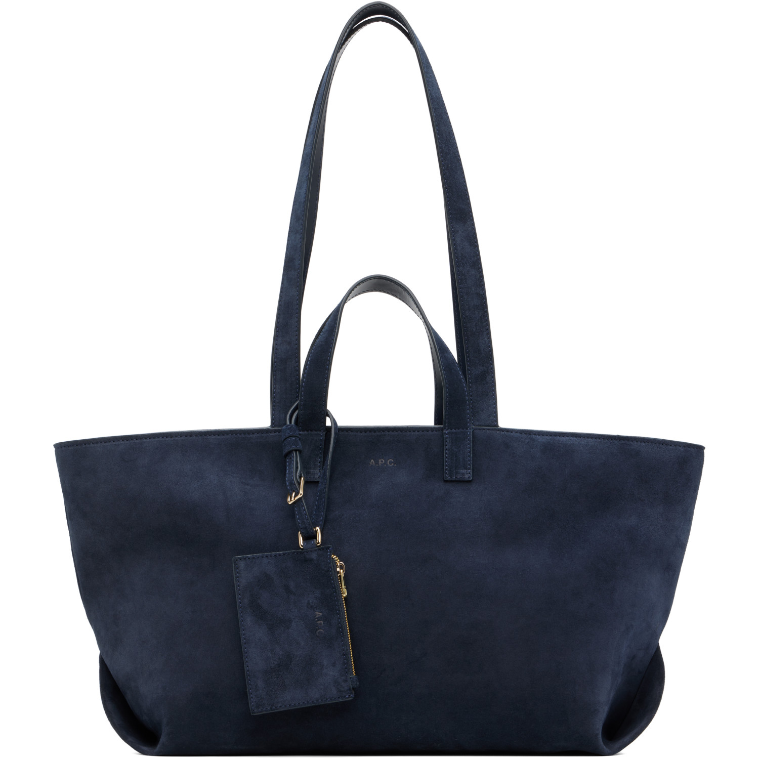 A.P.C. Navy 'Le Drummer' Tote