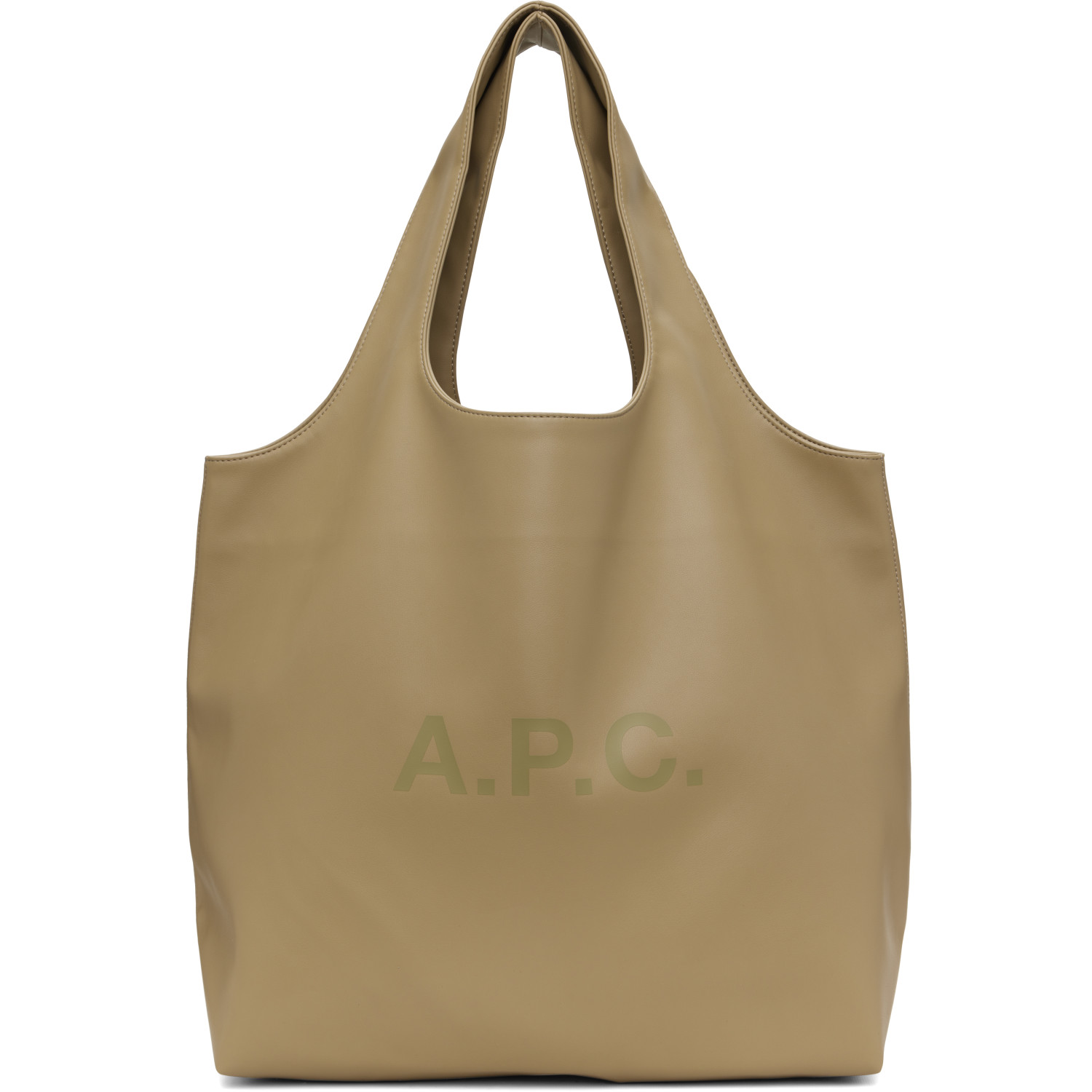 A.P.C. Khaki Ninon Tote