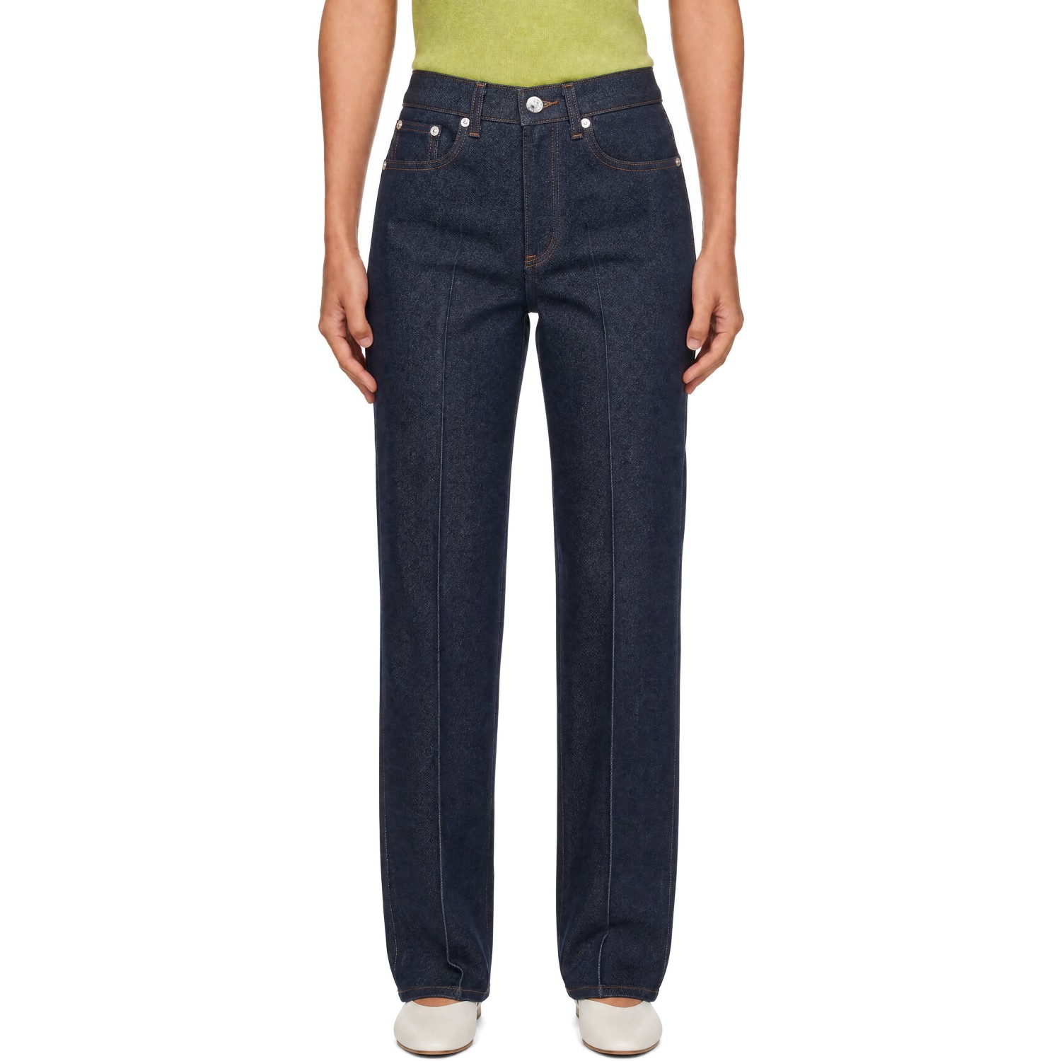 A.P.C. Blue Domino Jeans