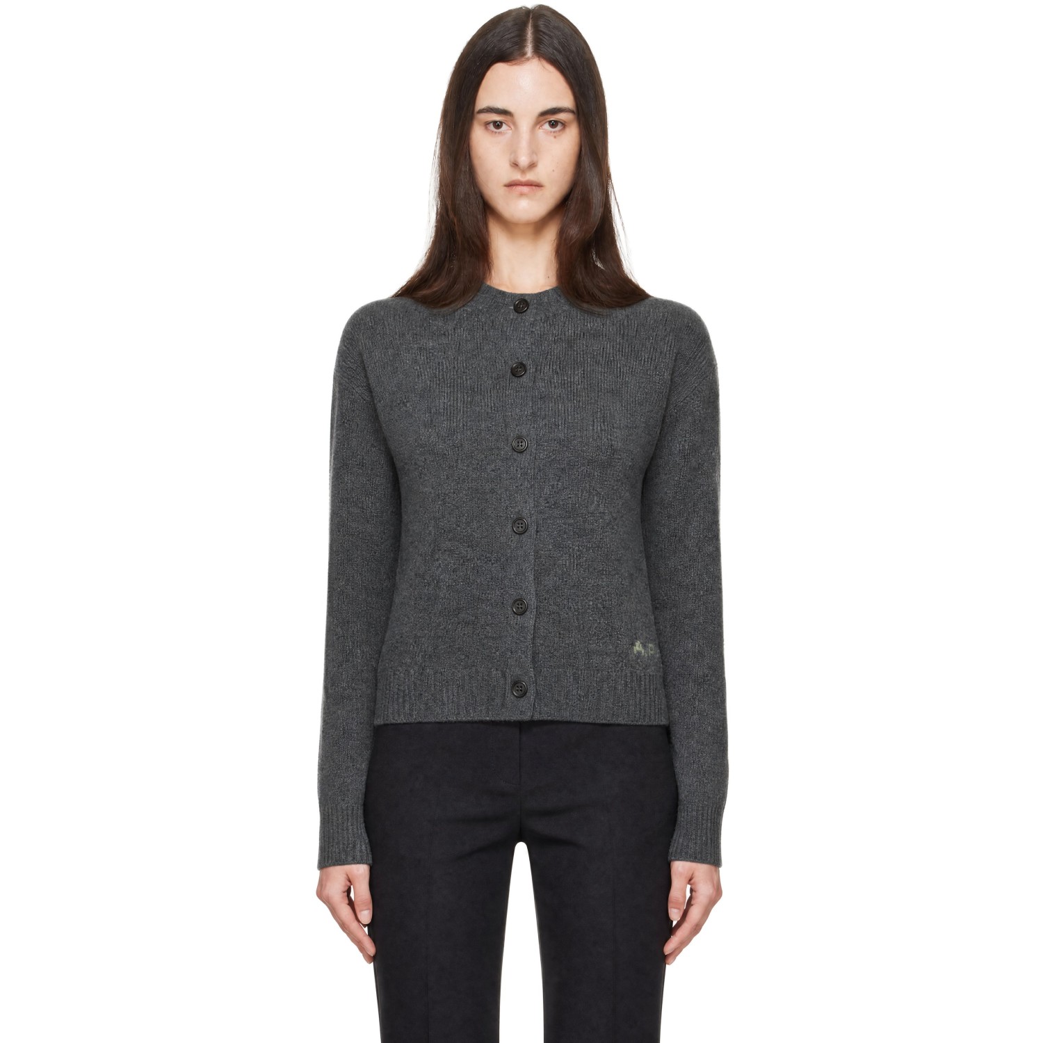 A.P.C. Gray Lila Cardigan