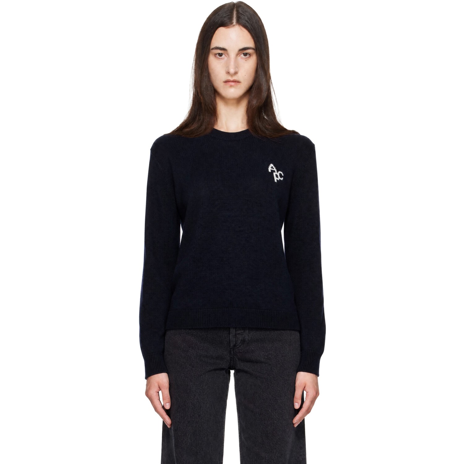 A.P.C. Navy Sonia Sweater