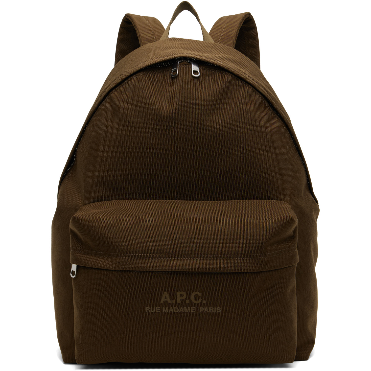 A.P.C. Khaki Backstage Backpack