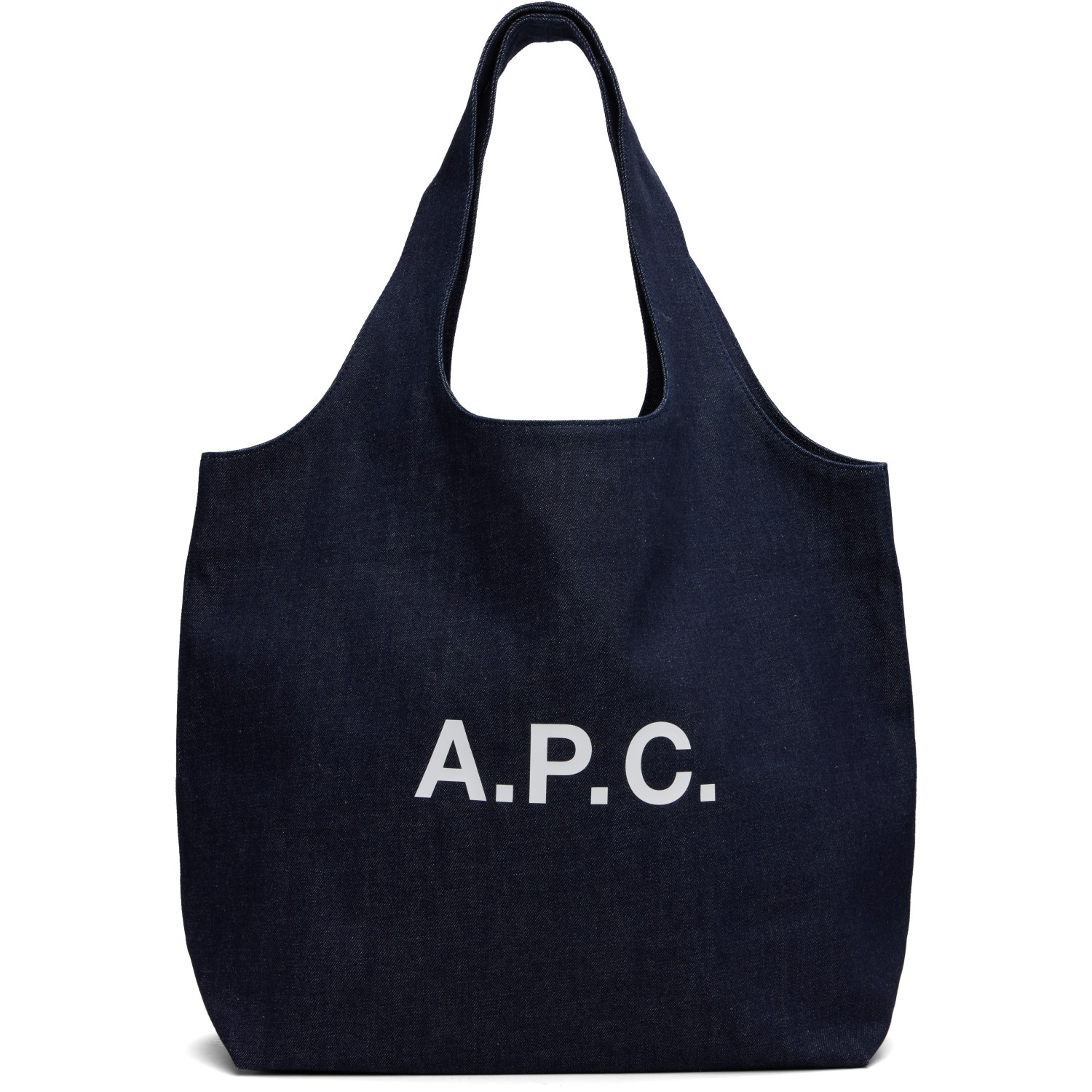 A.P.C. Navy Ninon Tote