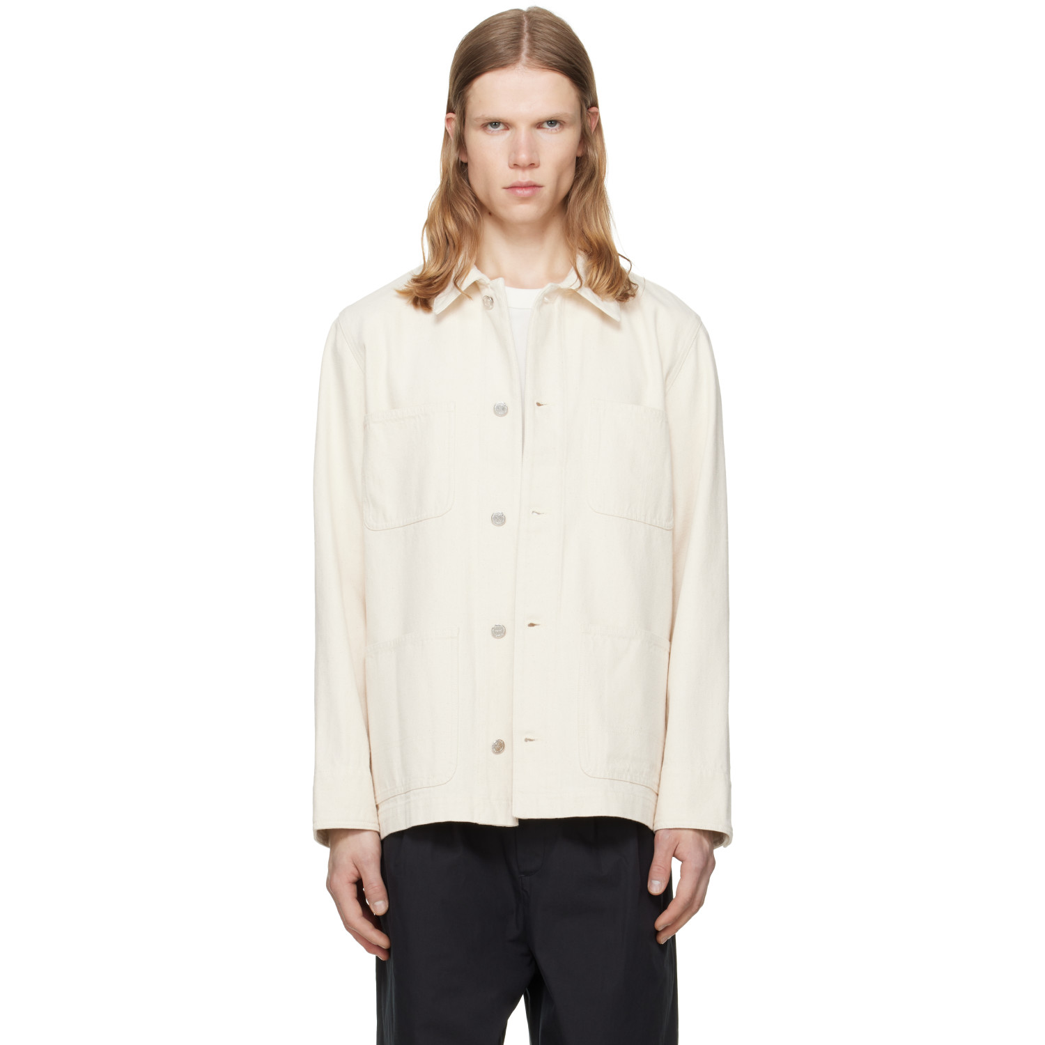A.P.C. Off-White Perec Denim Jacket